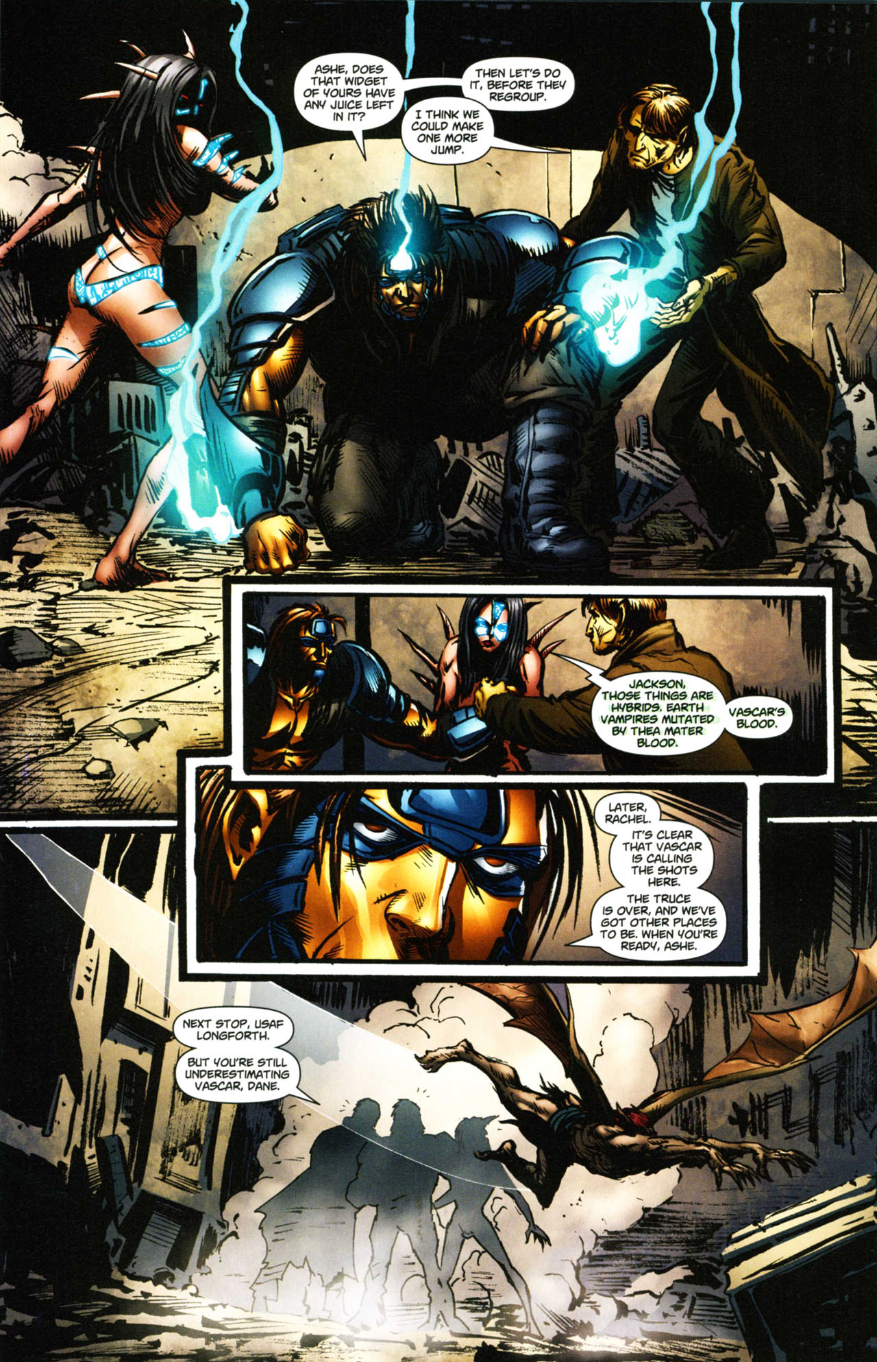 Read online Wetworks (2006) comic -  Issue #7 - 17