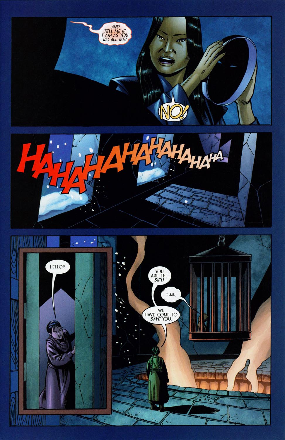 Read online Silken Ghost comic -  Issue #5 - 12