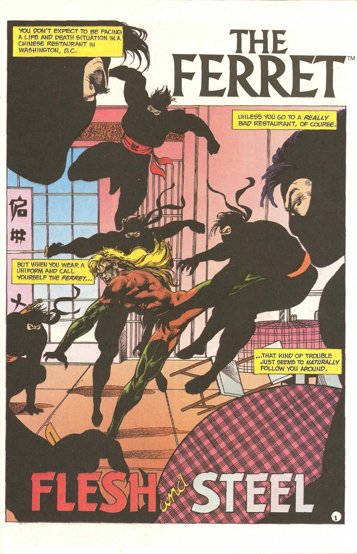 Read online The Ferret (1992) comic -  Issue # Full - 3