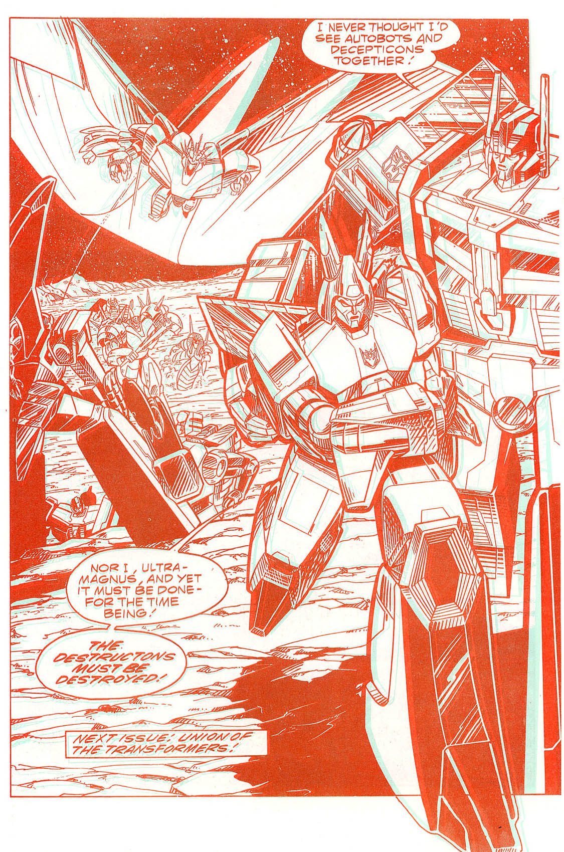 Read online The Transformers in 3-D comic -  Issue #3 - 29