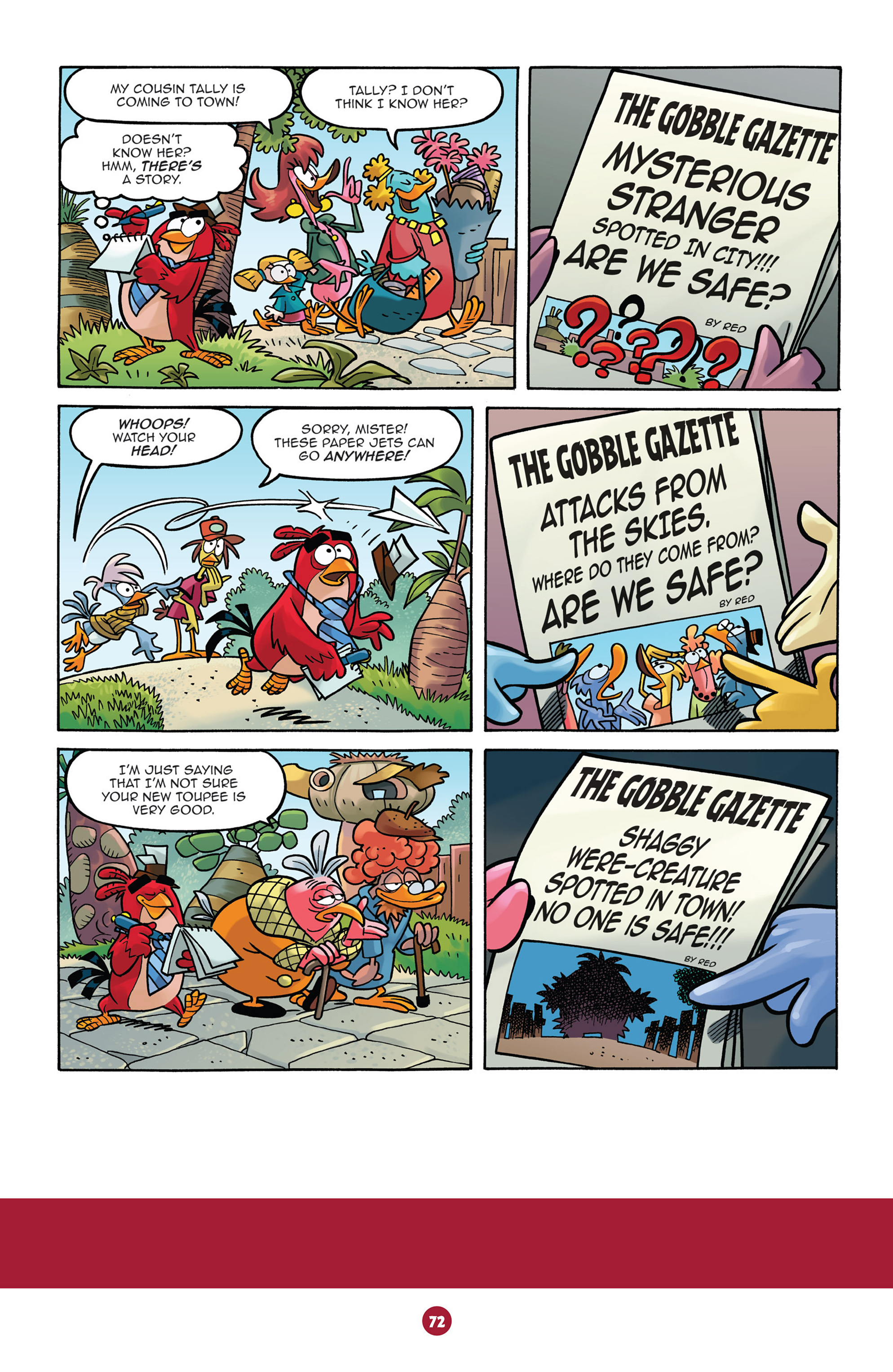 Read online Angry Birds: Big Movie Eggstravaganza comic -  Issue # Full - 75
