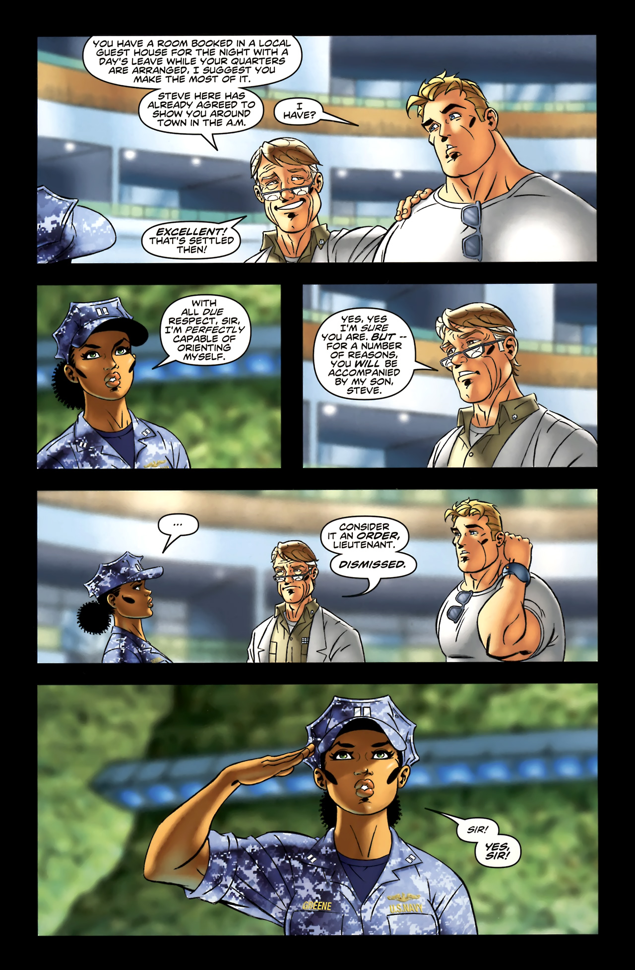 Read online Ian Churchill's Marineman comic -  Issue #2 - 6