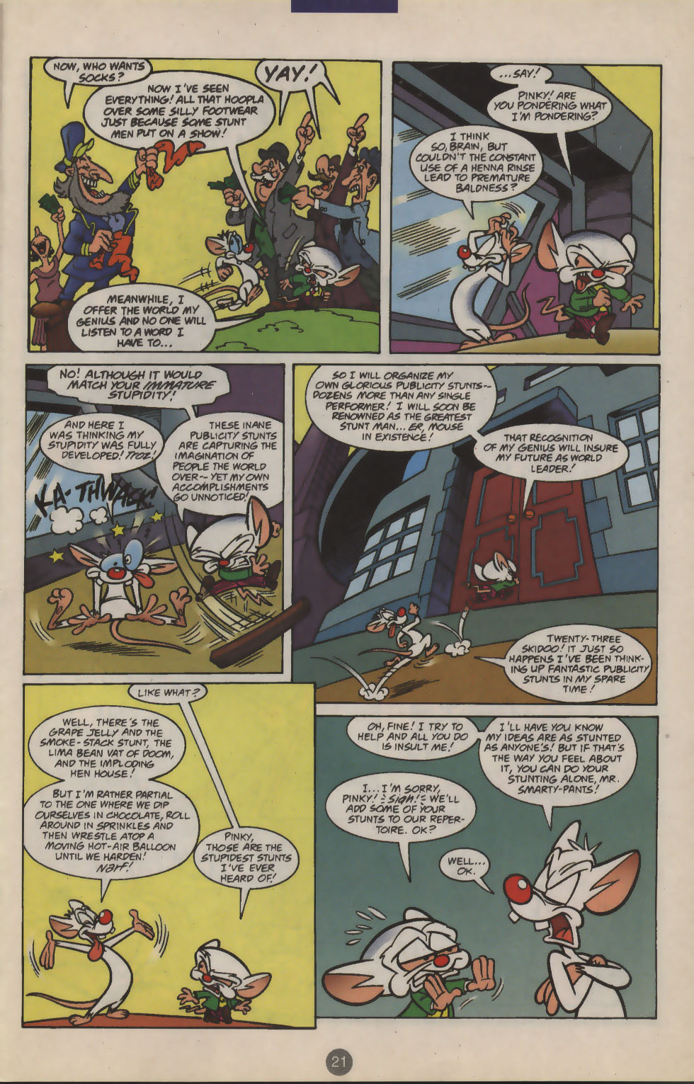 Read online Pinky and The Brain comic -  Issue #22 - 16