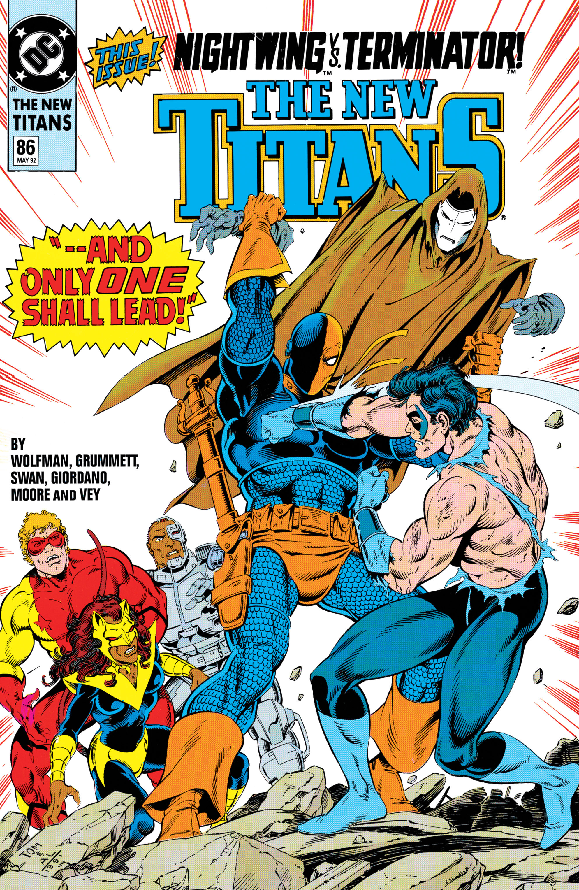 Read online The New Titans (1988) comic -  Issue #86 - 1