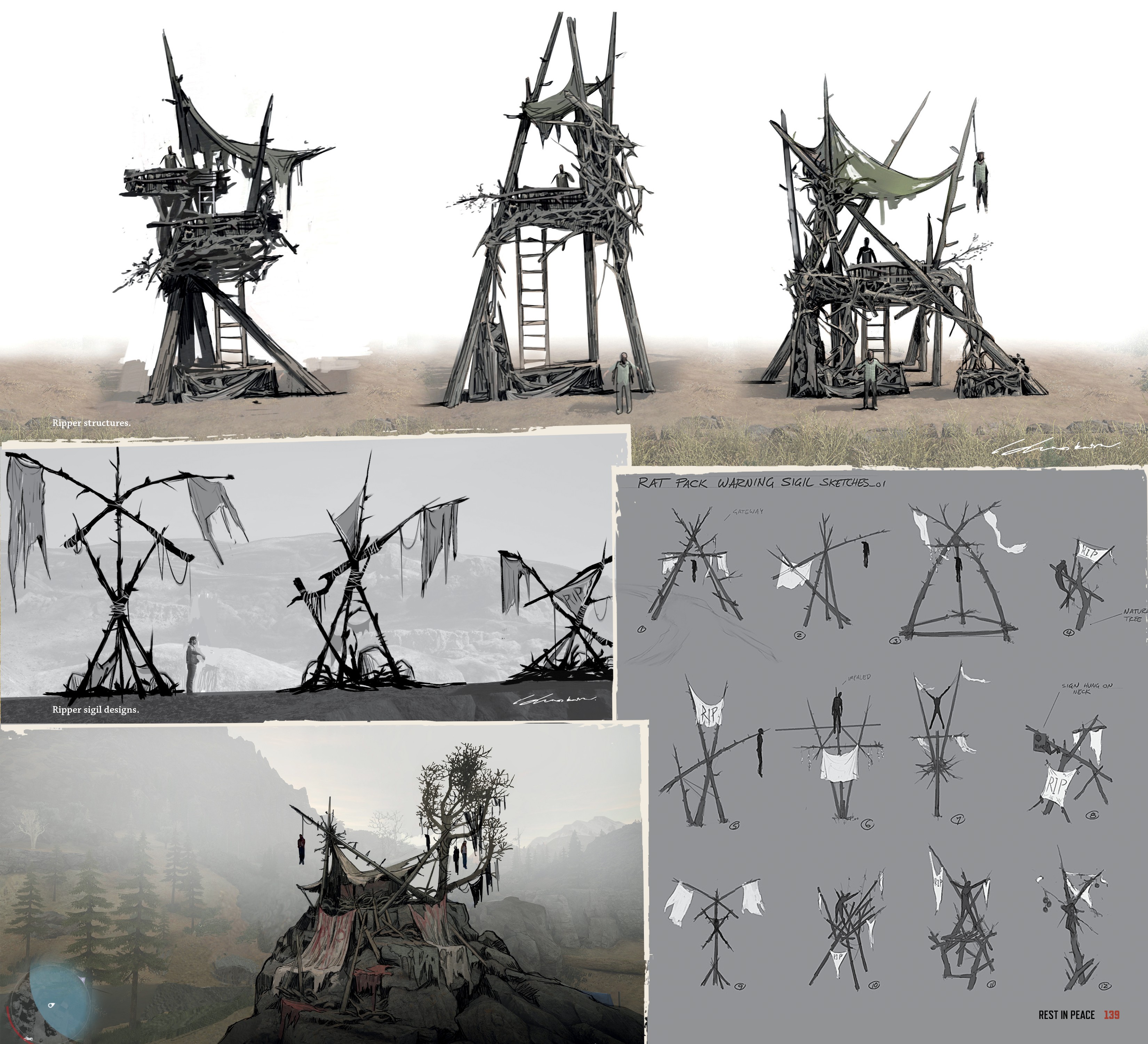 Read online The Art of Days Gone comic -  Issue # TPB (Part 2) - 29