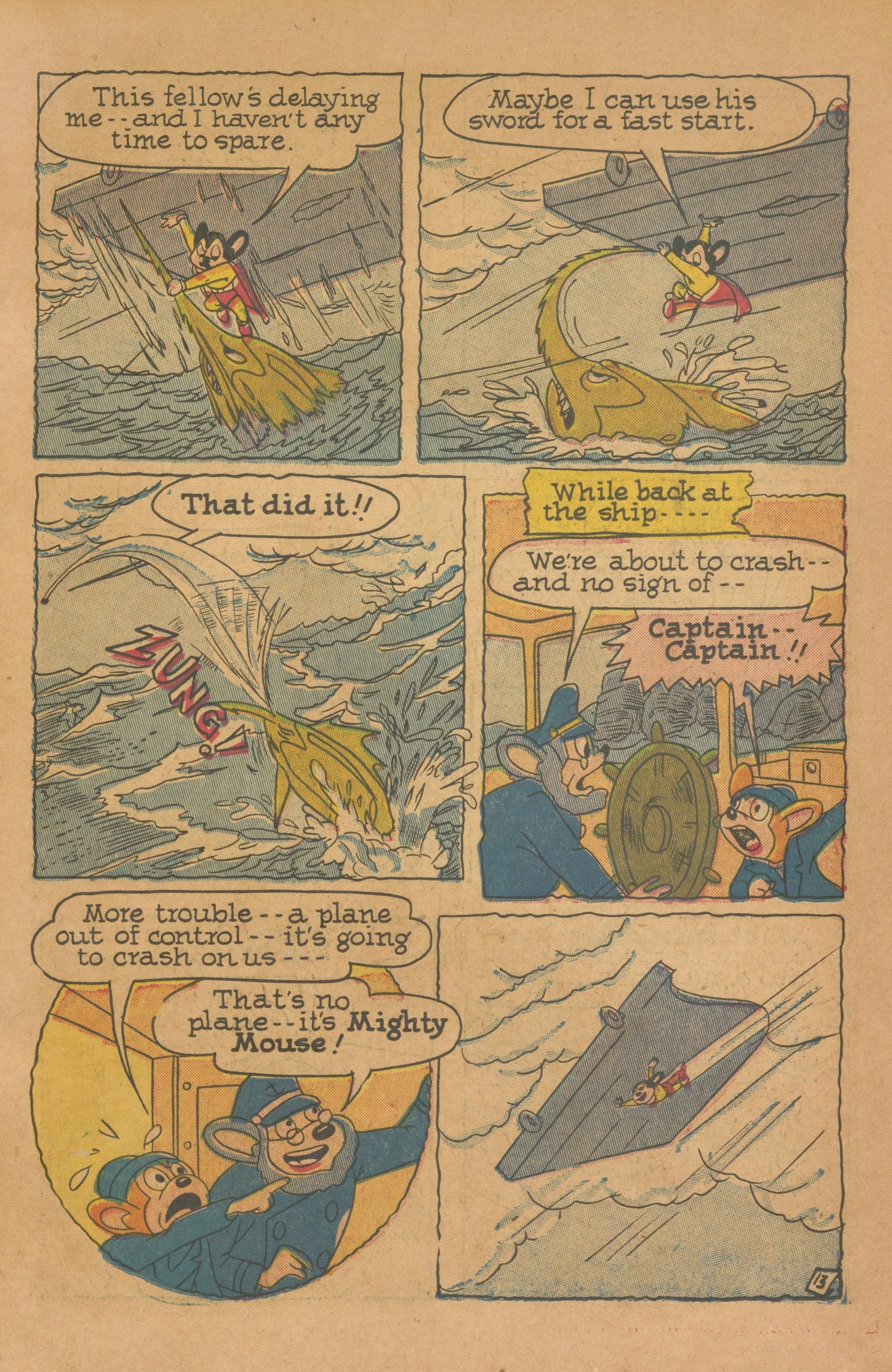 Read online Paul Terry's Mighty Mouse Comics comic -  Issue #70 - 15