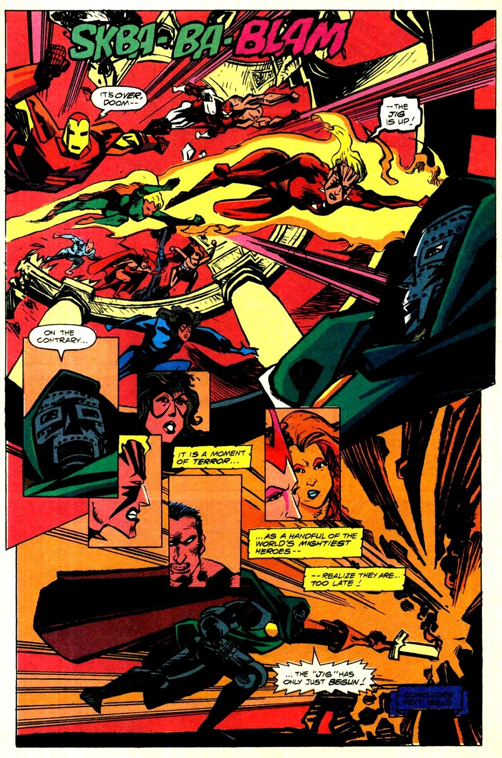 Read online Excalibur (1988) comic -  Issue #38 - 23