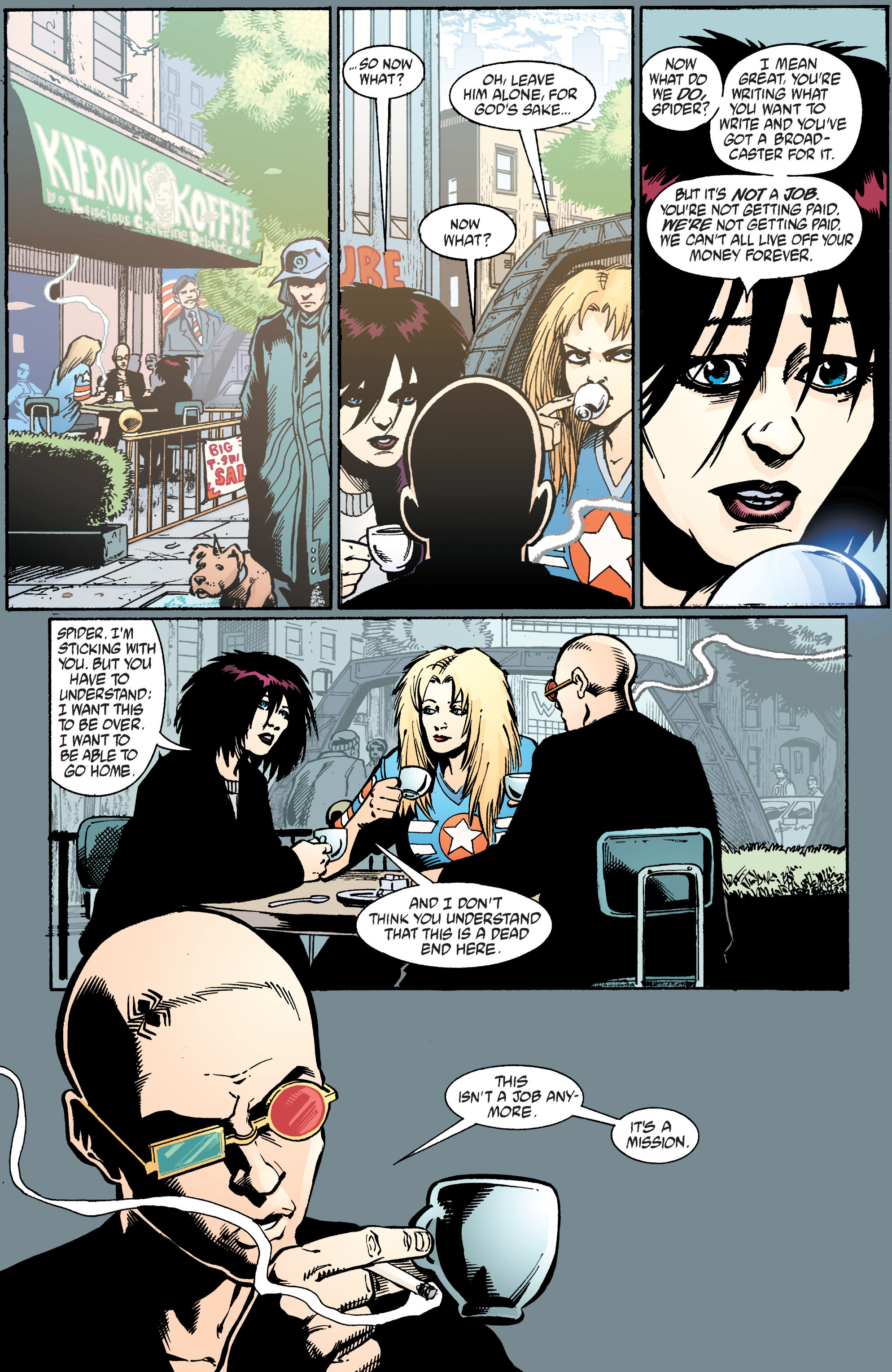Read online Transmetropolitan comic -  Issue #39 - 22
