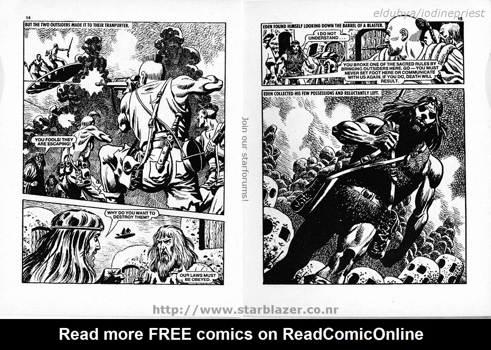 Read online Starblazer comic -  Issue #180 - 9