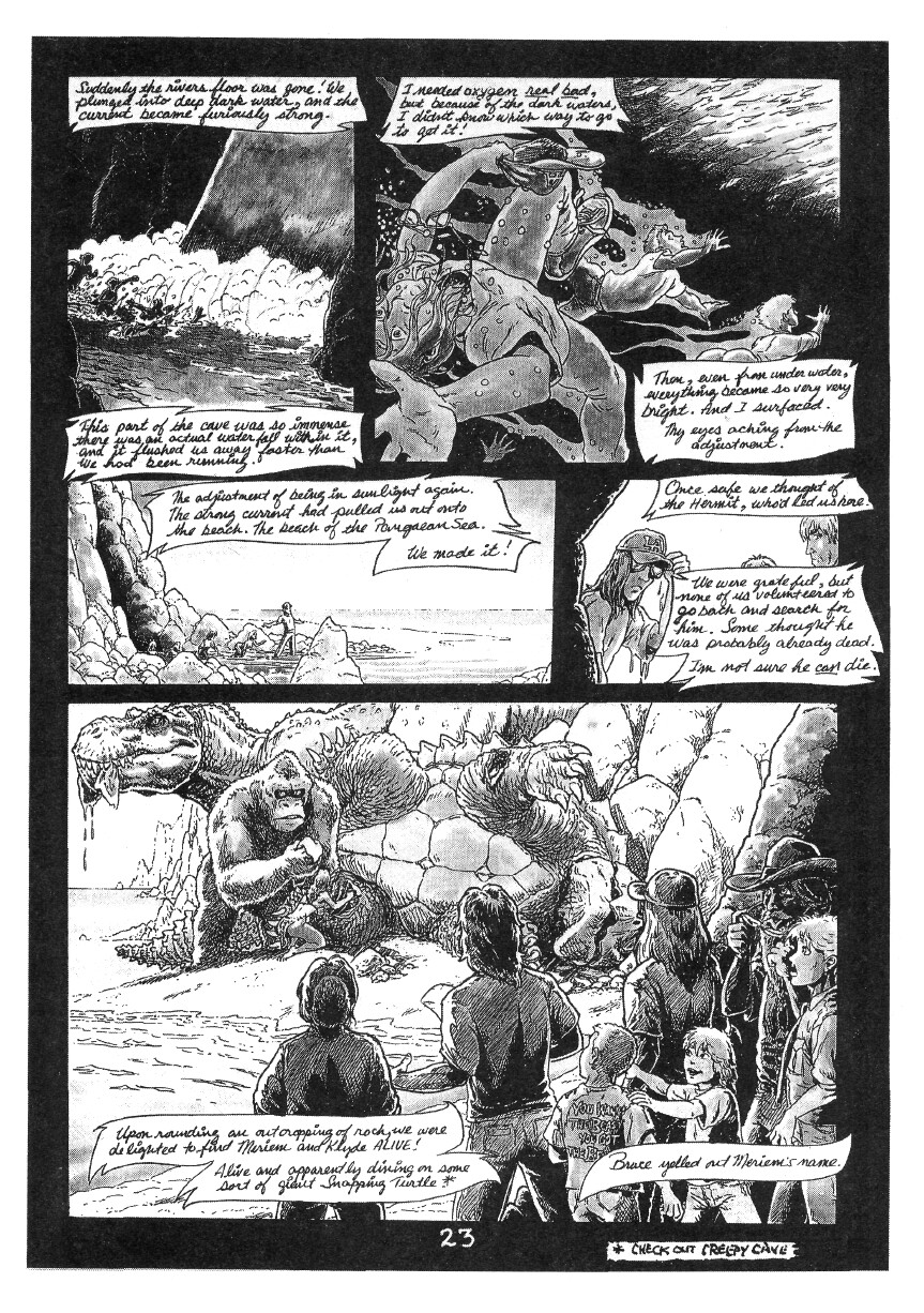 Read online Cavewoman: Pangaean Sea comic -  Issue # _Prologue - 26