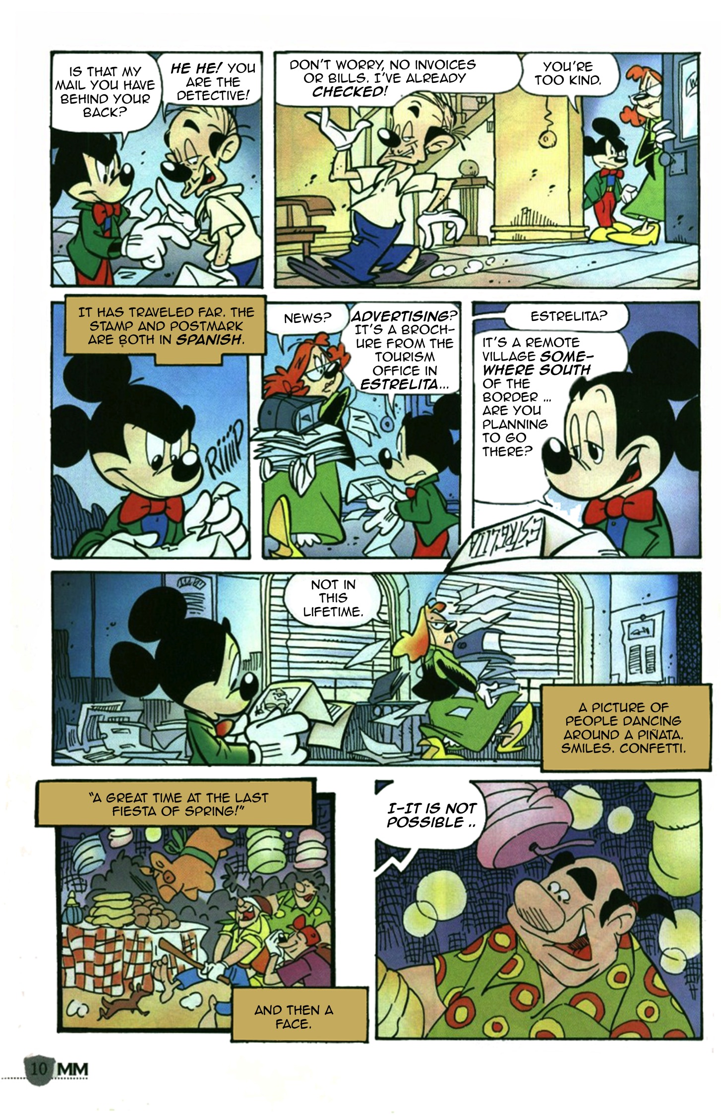 Read online Mickey Mouse Mystery Magazine comic -  Issue #2 - 10
