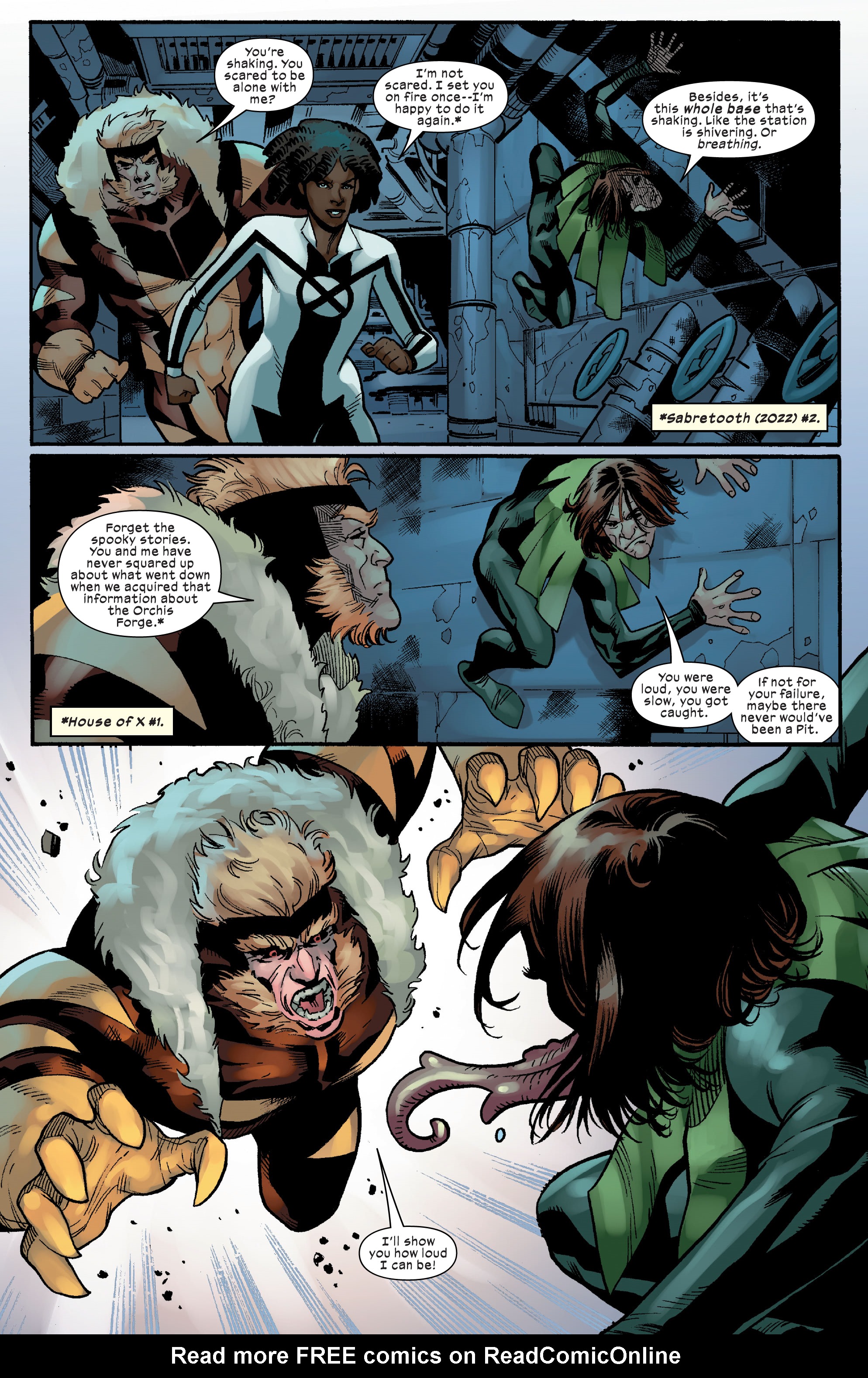 Read online Sabretooth & The Exiles comic -  Issue #3 - 14