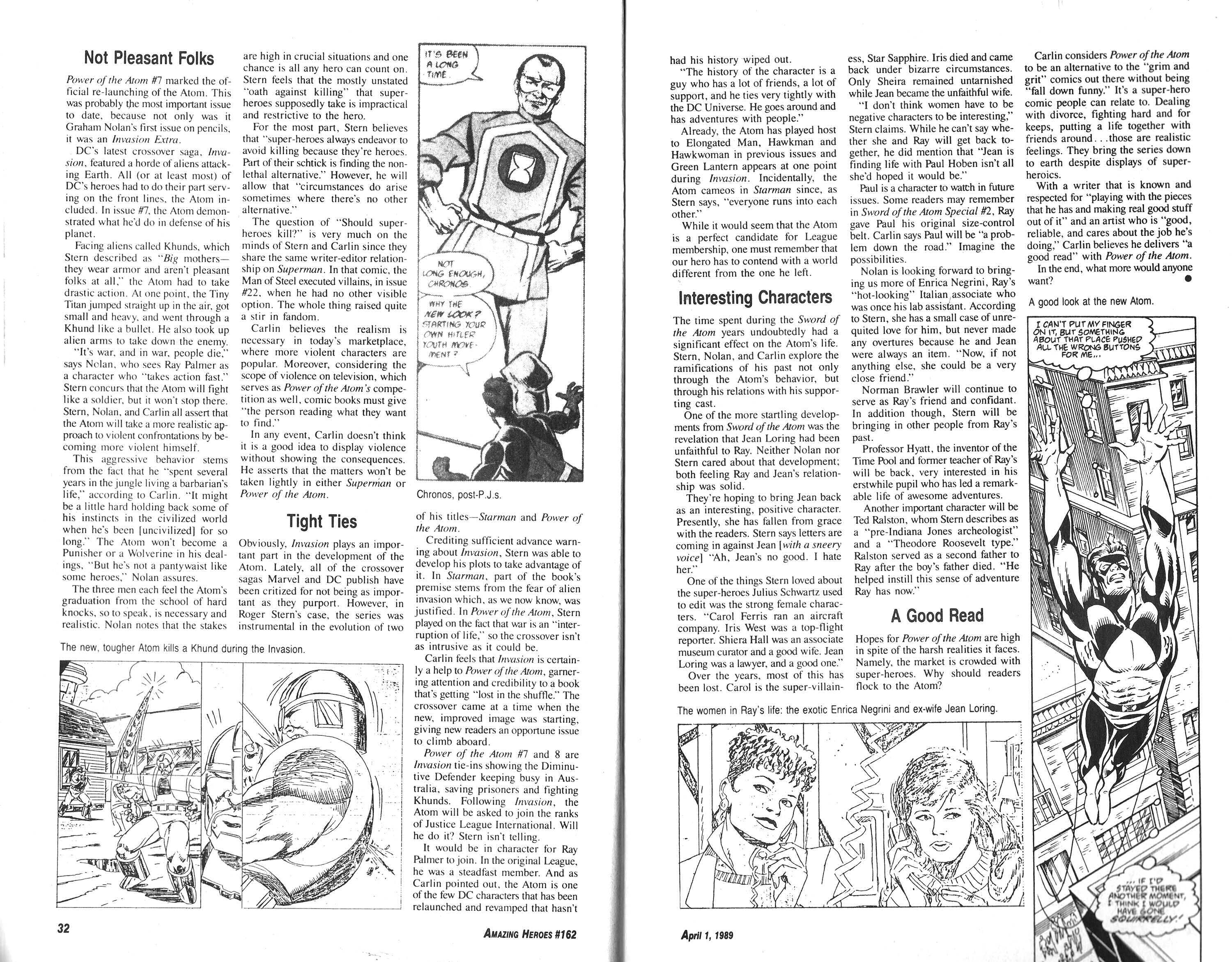 Read online Amazing Heroes comic -  Issue #162 - 17
