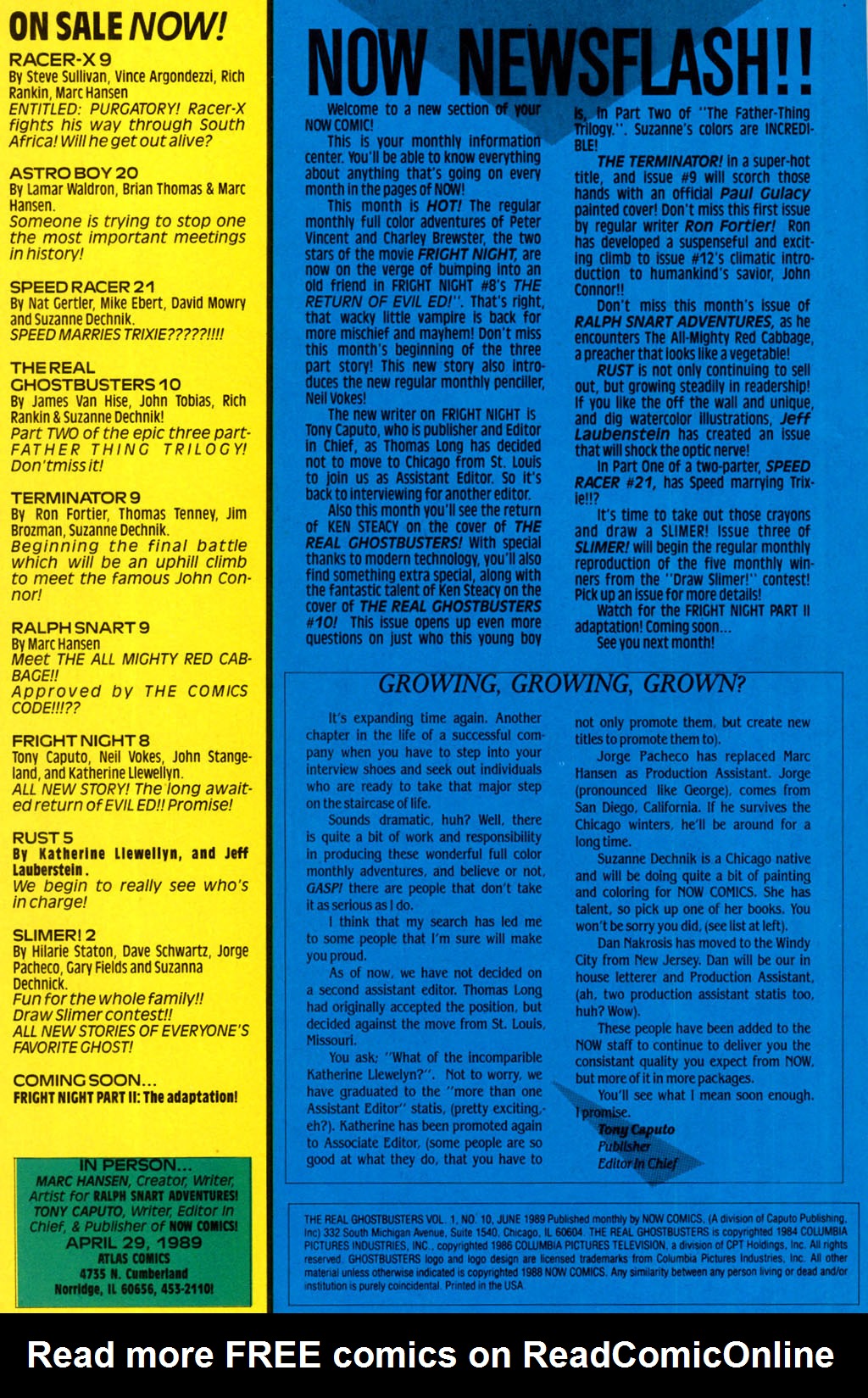 Read online Real Ghostbusters comic -  Issue #10 - 33