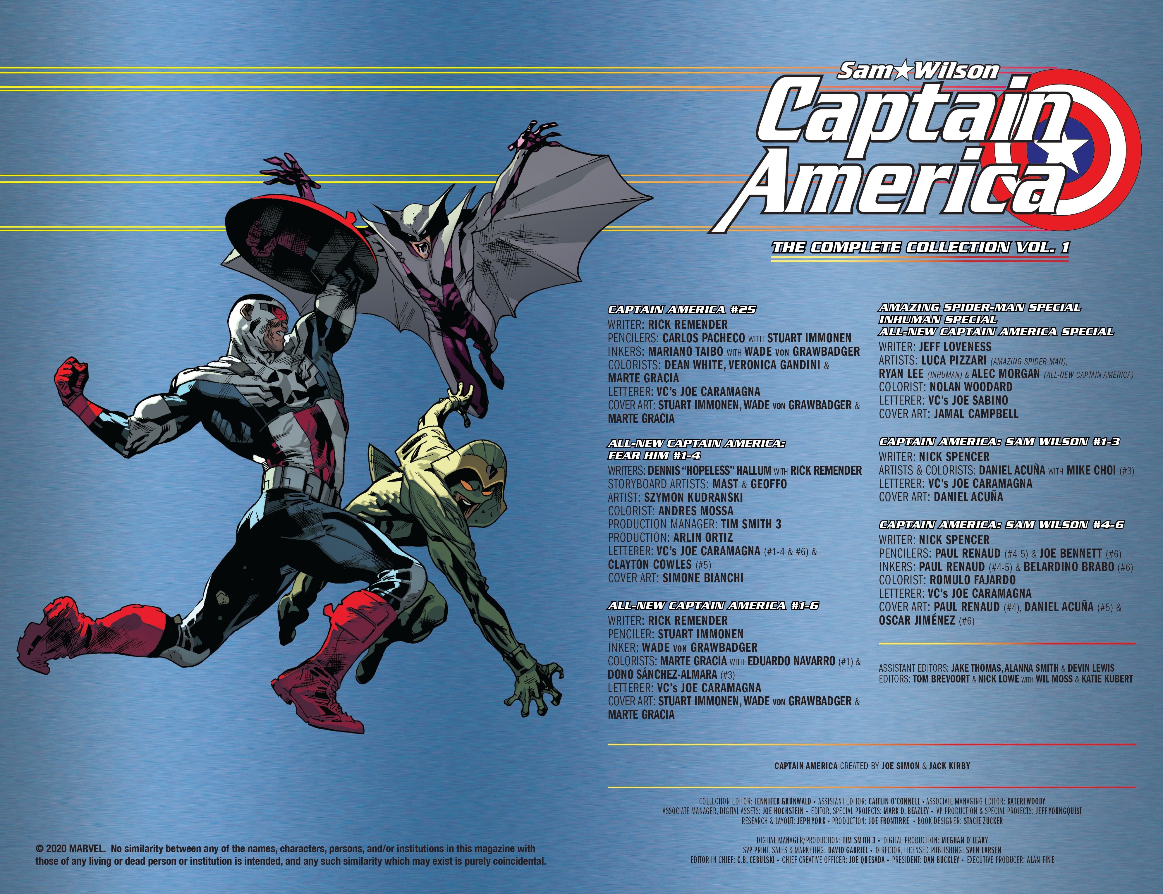 Read online Captain America: Sam Wilson: The Complete Collection comic -  Issue # TPB 1 (Part 1) - 3