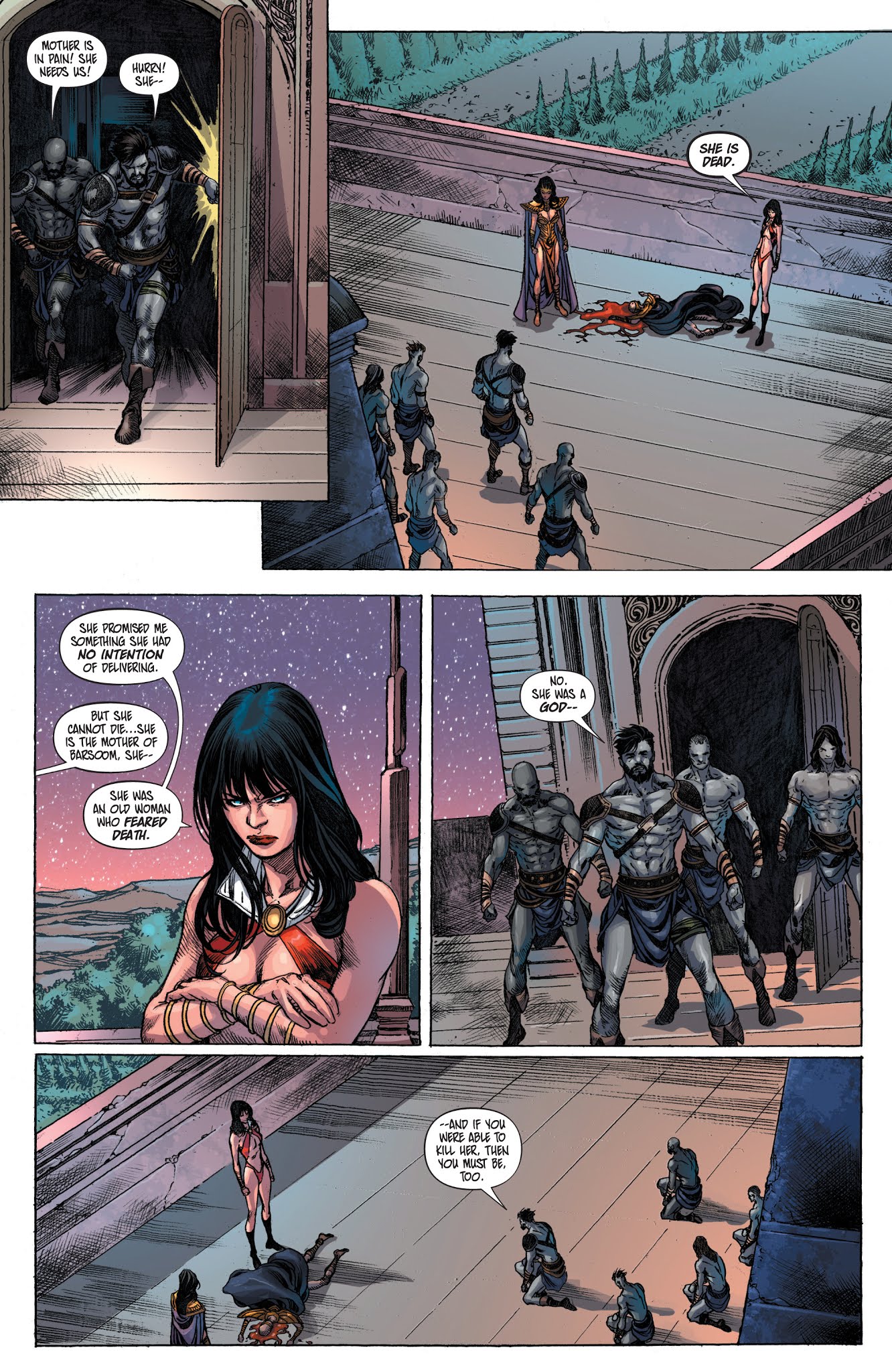 Read online Vampirella/Dejah Thoris comic -  Issue #4 - 17