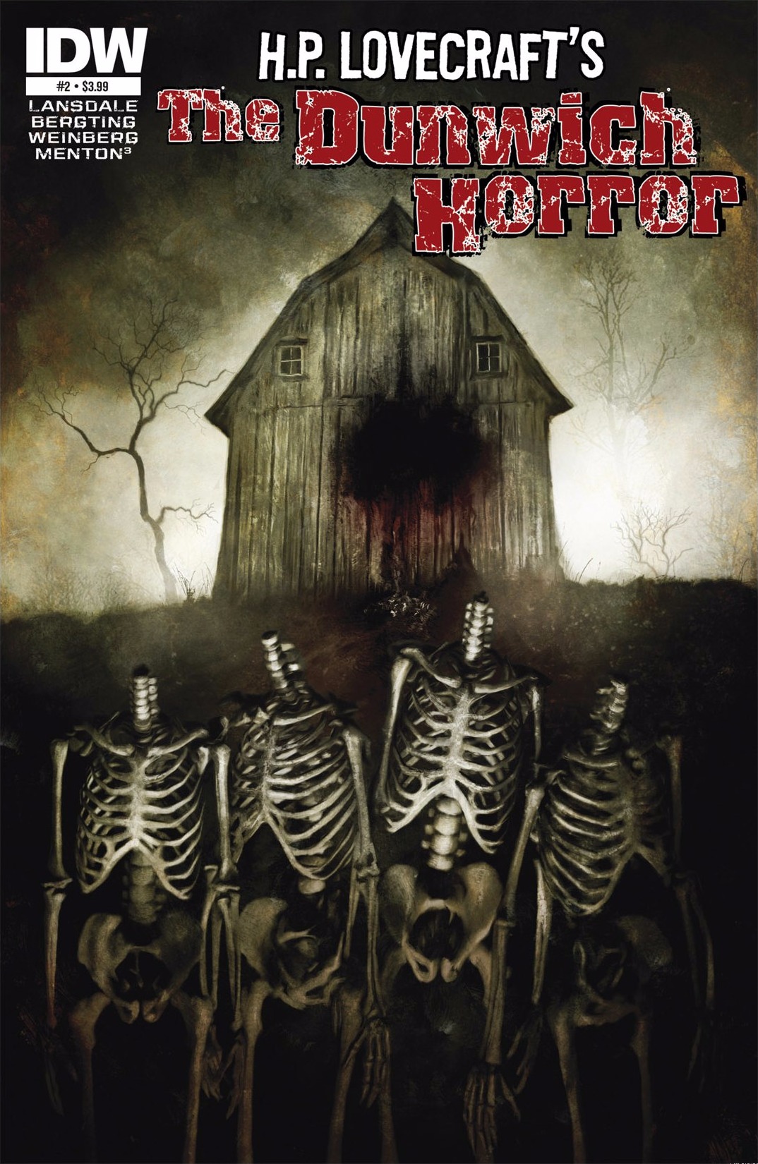 Read online H.P. Lovecraft's The Dunwich Horror comic -  Issue #2 - 1