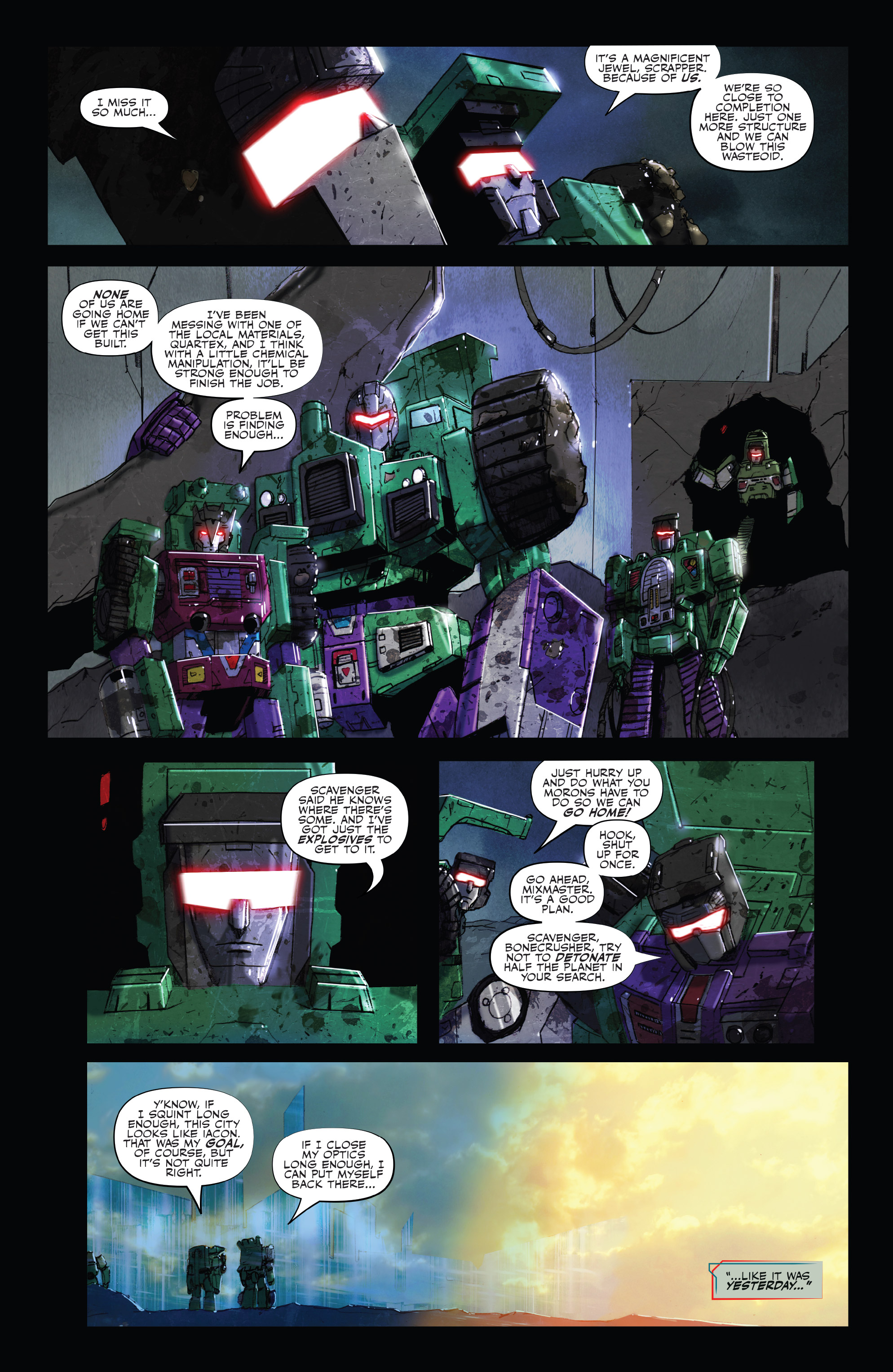 Read online Transformers: Galaxies comic -  Issue #1 - 4