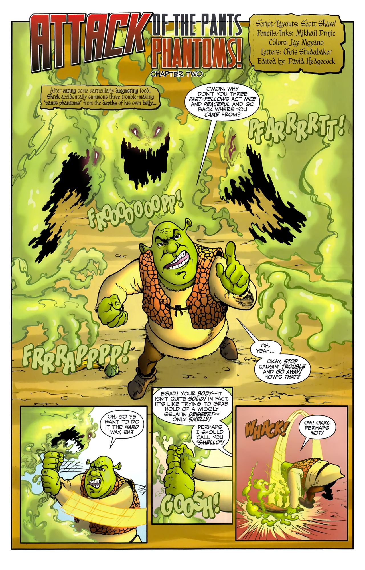 Read online Shrek (2010) comic -  Issue #2 - 23