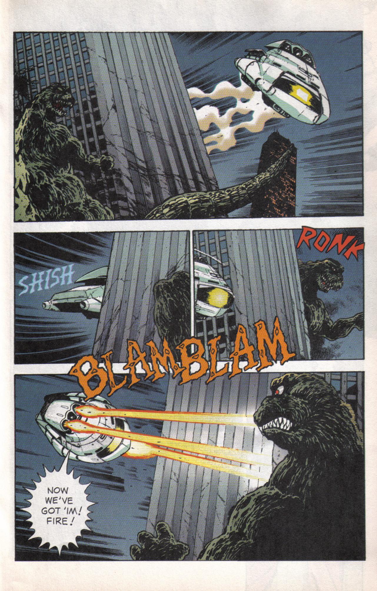 Read online Dark Horse Classics: Terror of Godzilla comic -  Issue #5 - 14