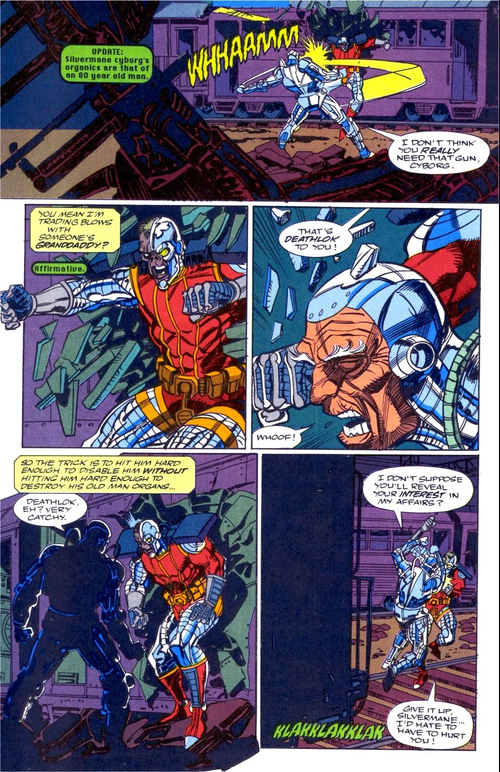 Read online Deathlok (1991) comic -  Issue #6 - 19