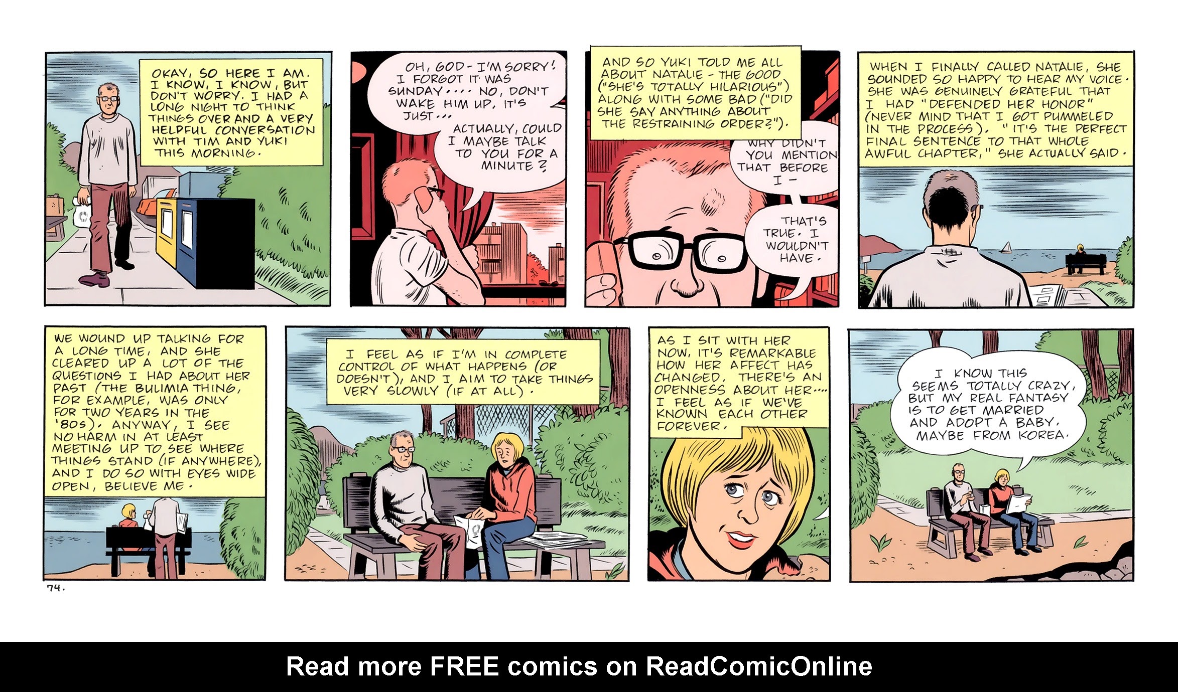 Read online Mister Wonderful: A Love Story comic -  Issue # Full - 69