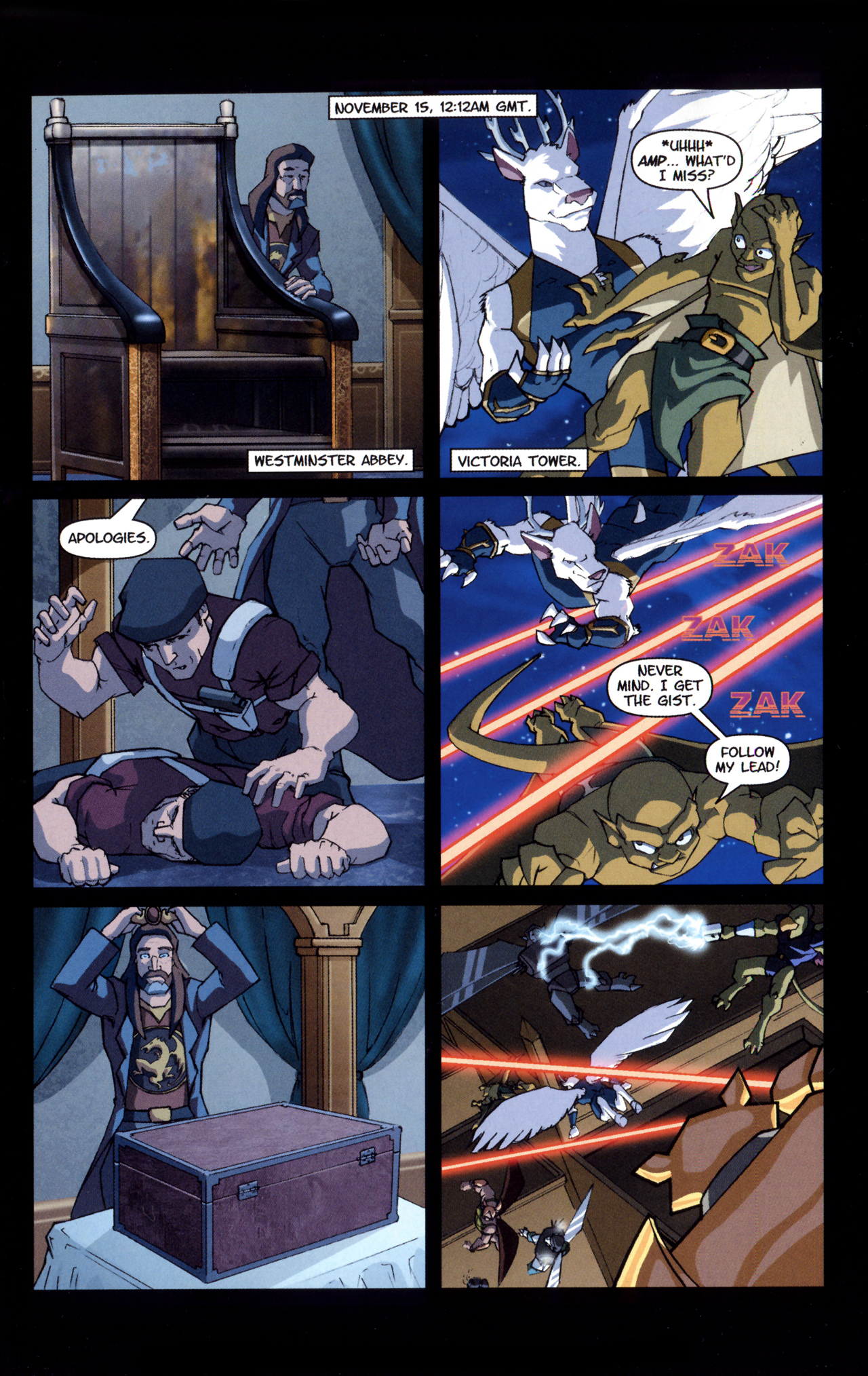 Read online Gargoyles (2006) comic -  Issue #9 - 6