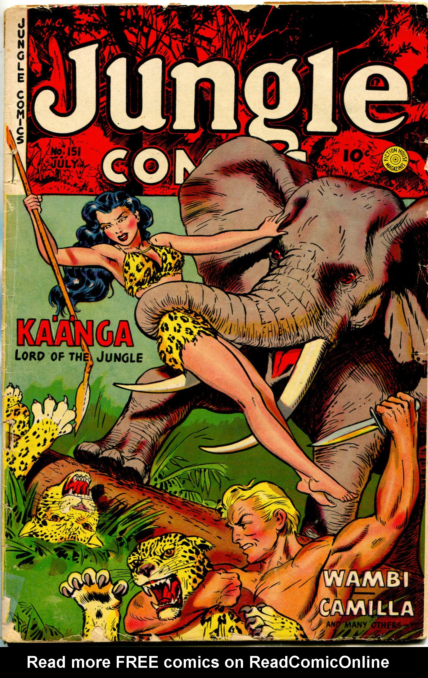 Read online Jungle Comics comic -  Issue #151 - 3