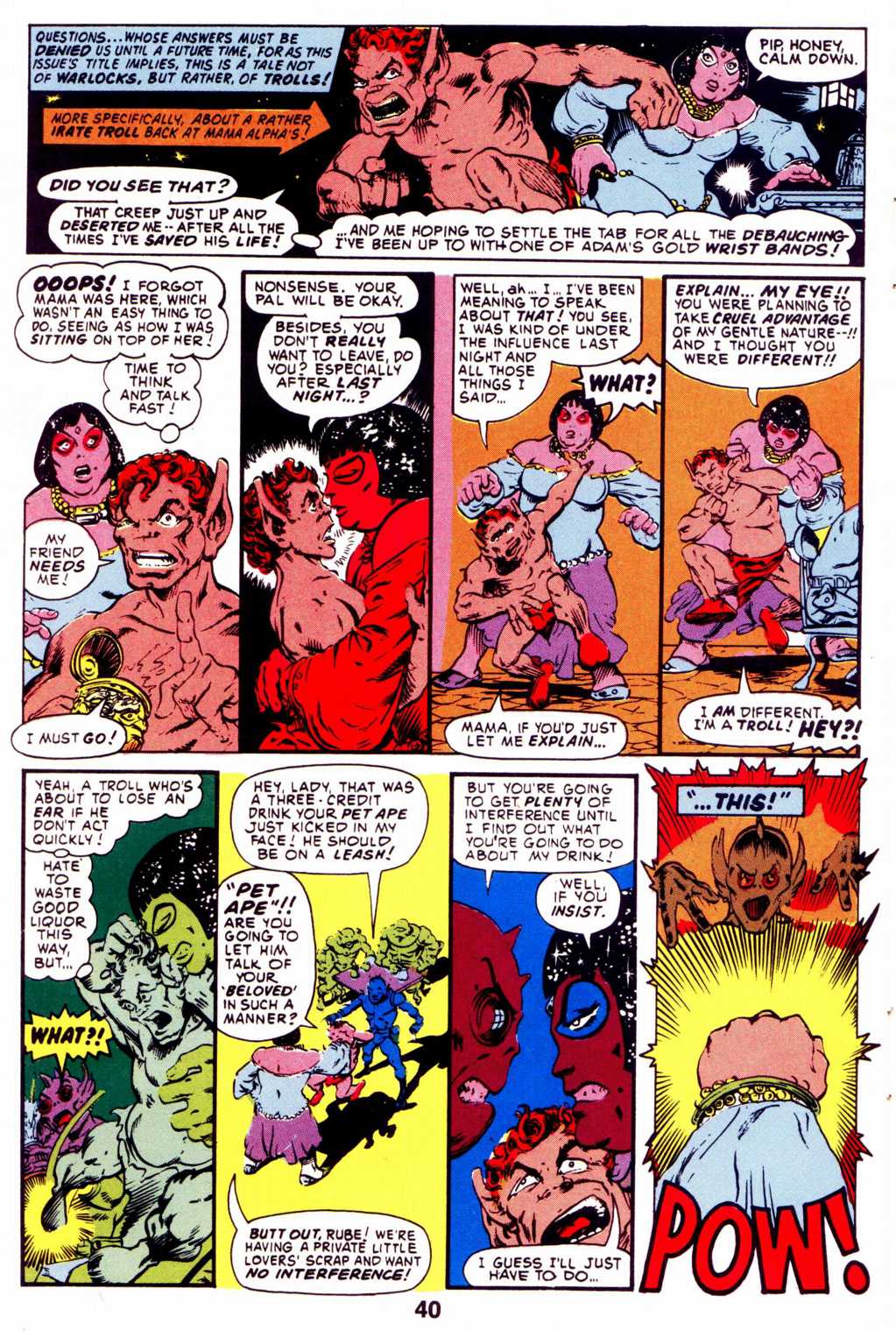 Read online Warlock (1982) comic -  Issue #3 - 40