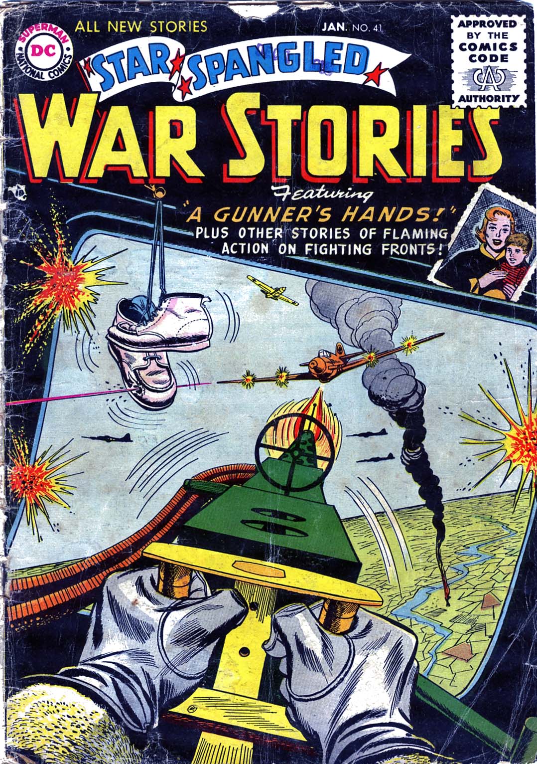 Read online Star Spangled War Stories (1952) comic -  Issue #41 - 1