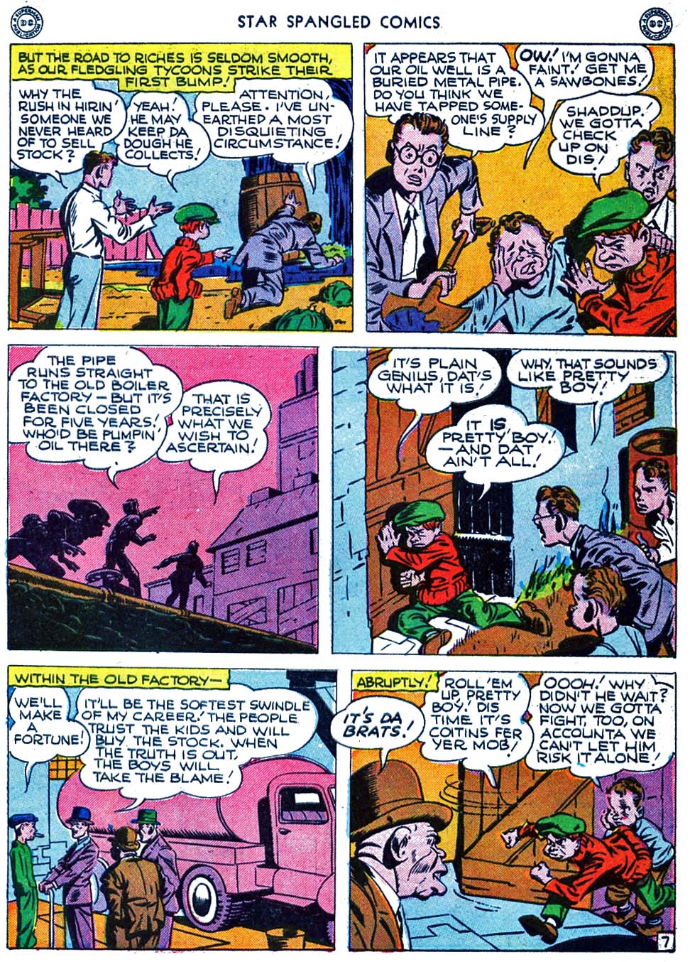 Read online Star Spangled Comics comic -  Issue #55 - 9