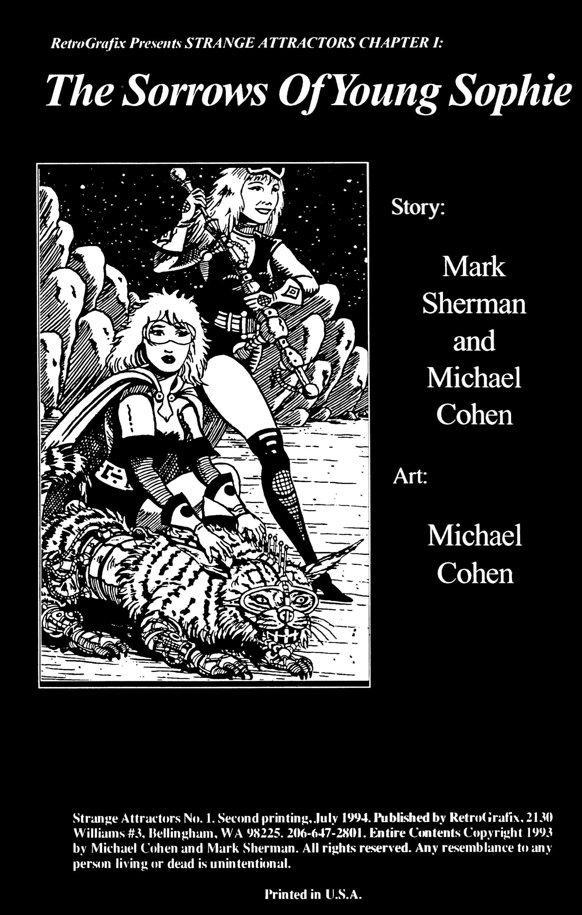 Read online Strange Attractors (1993) comic -  Issue #1 - 2