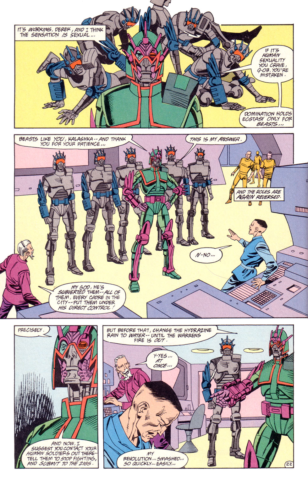 Read online Electric Warrior comic -  Issue #14 - 24