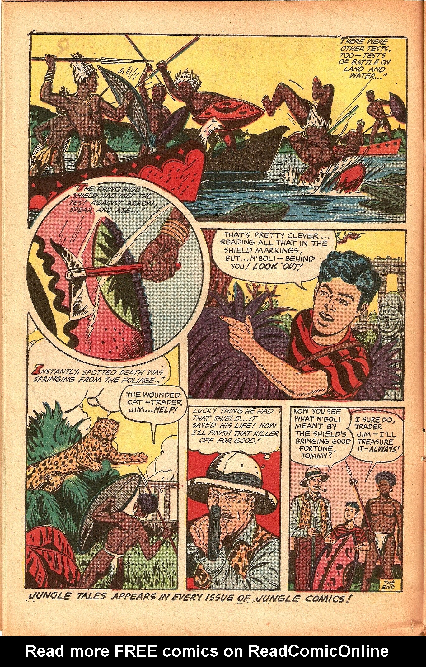 Read online Jungle Comics comic -  Issue #154 - 16