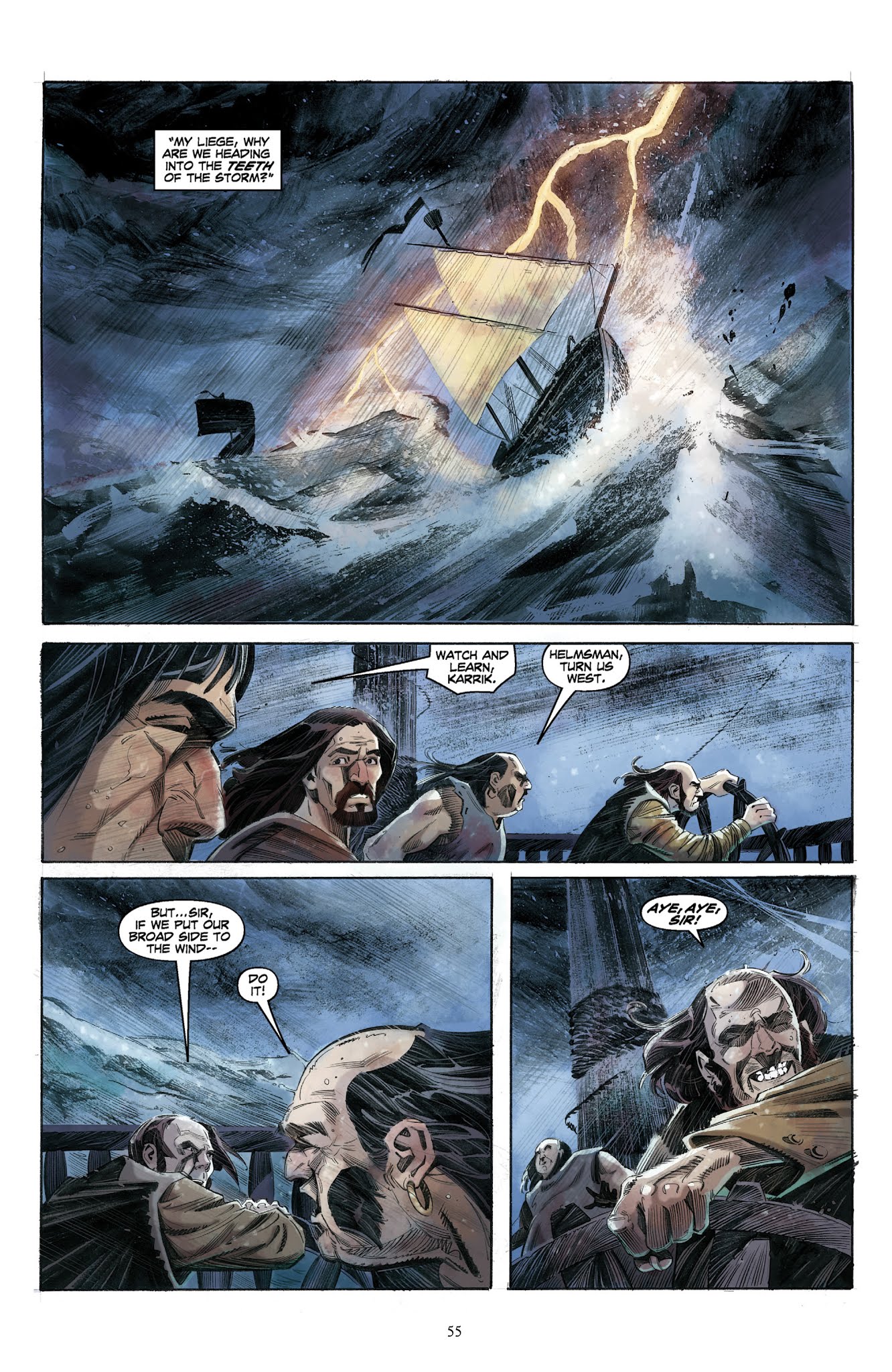 Read online Conan: The Phantoms of the Black Coast comic -  Issue # TPB - 55