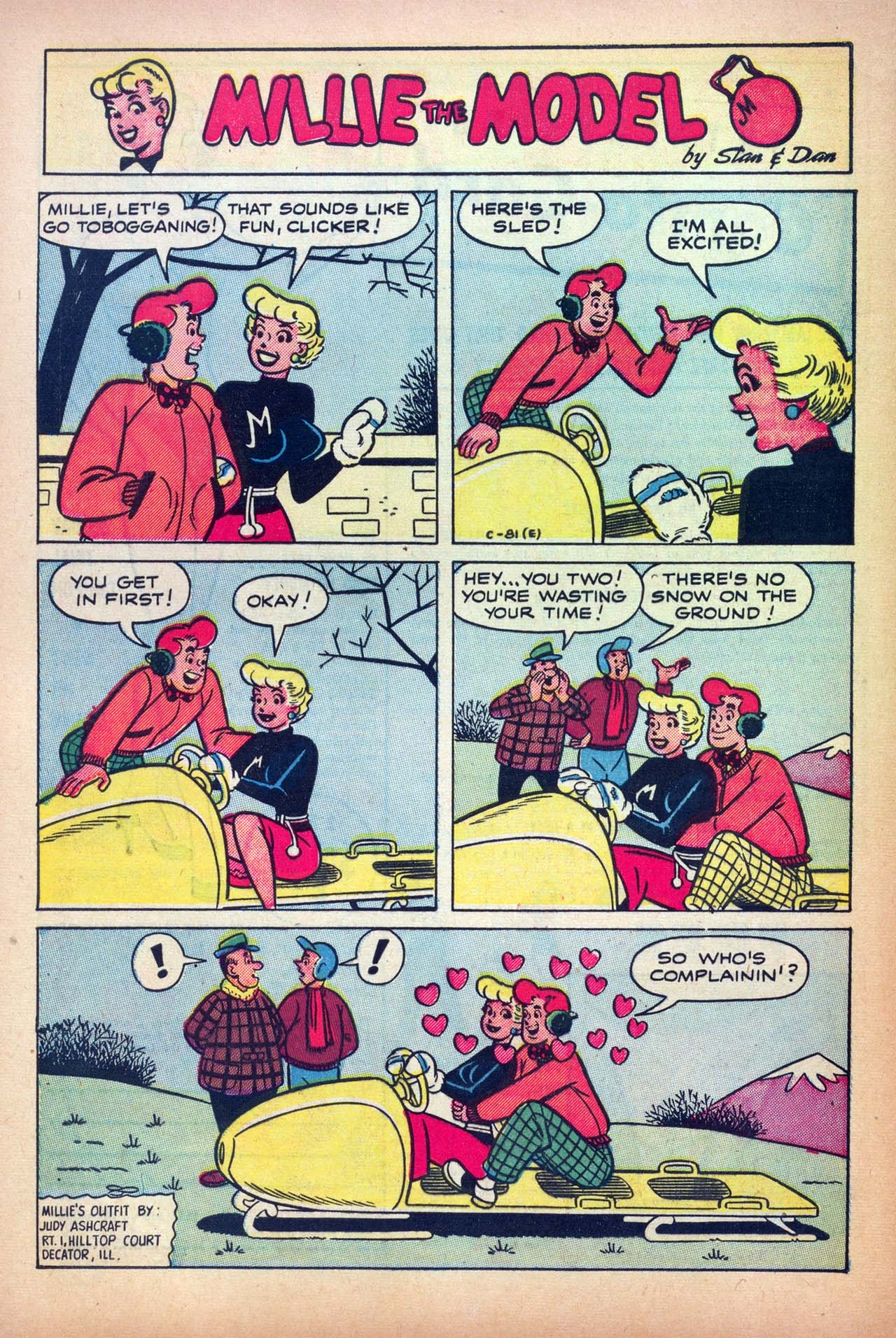 Read online Millie the Model comic -  Issue #42 - 28