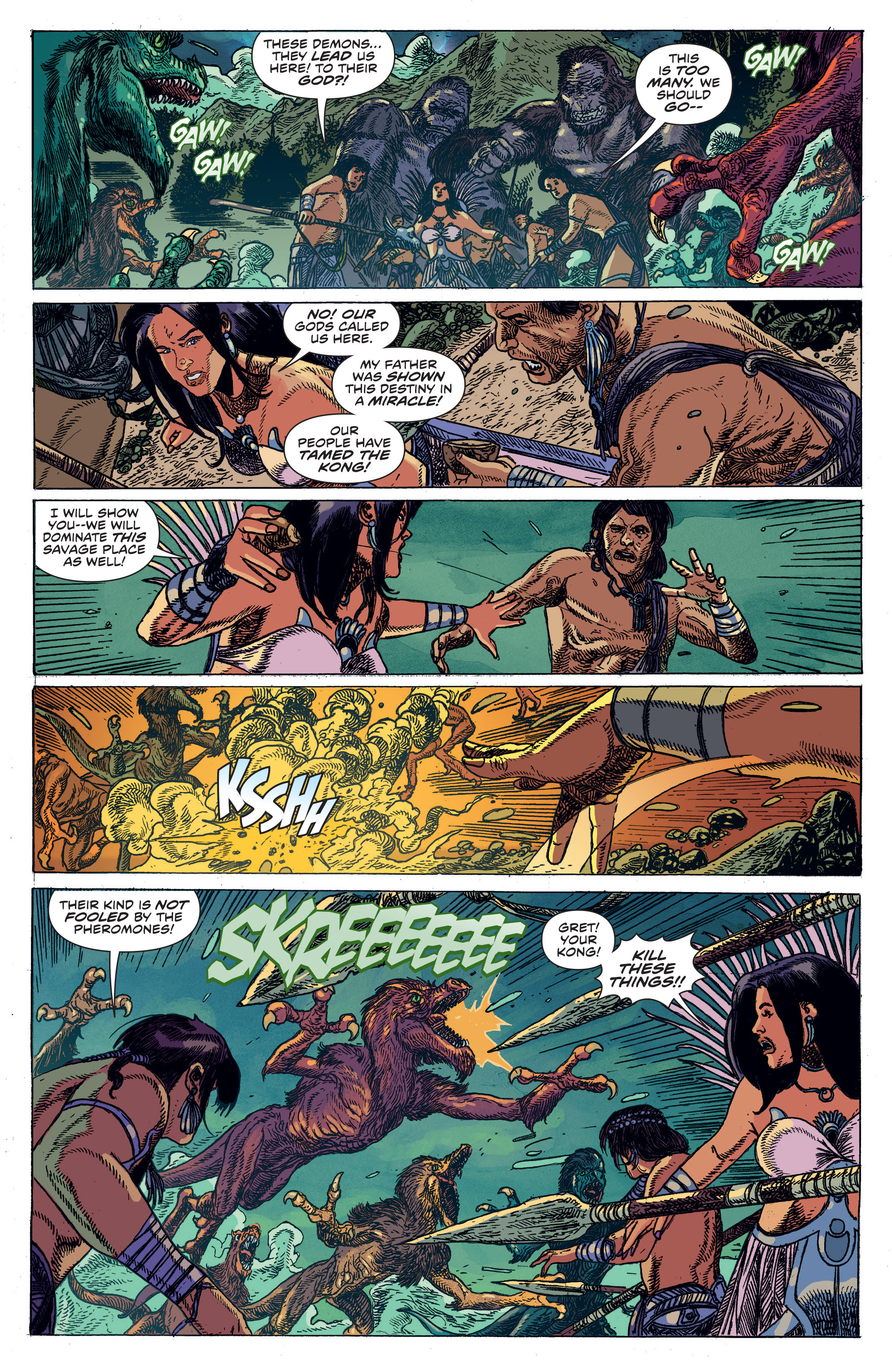 Read online Kong Of Skull Island comic -  Issue #6 - 5