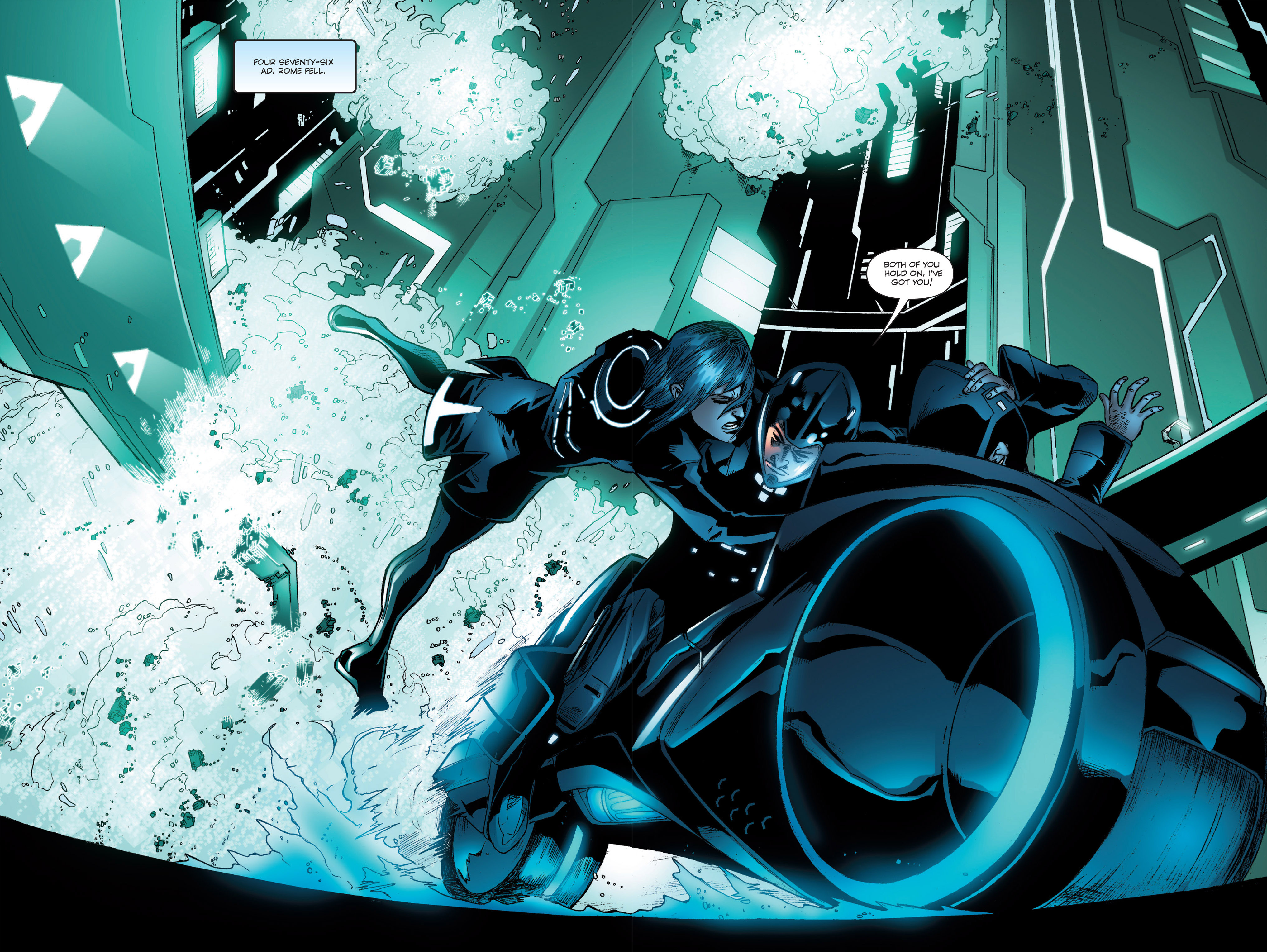 Read online TRON: Betrayal comic -  Issue # TPB - 67