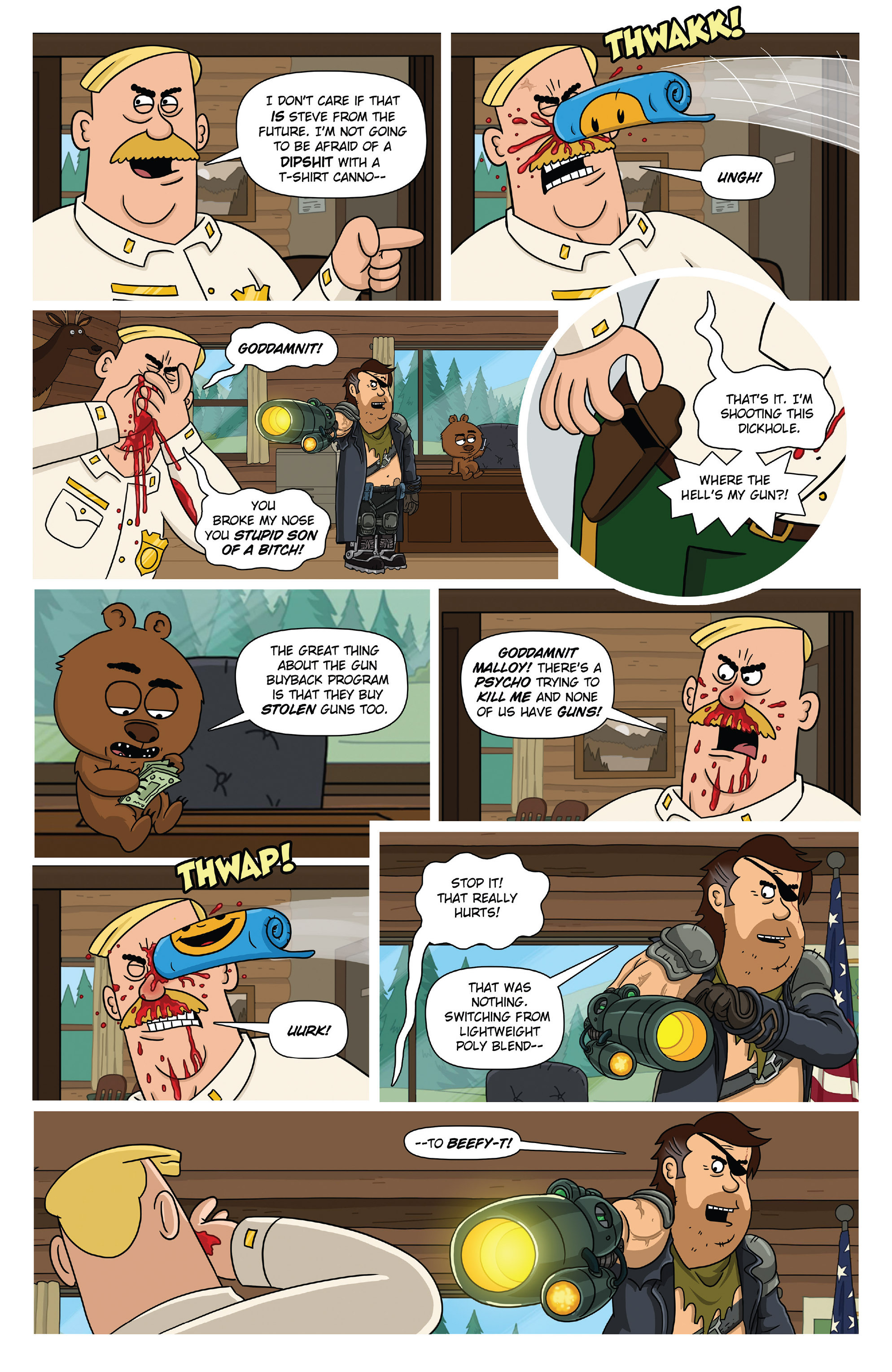 Read online Brickleberry comic -  Issue #1 - 21