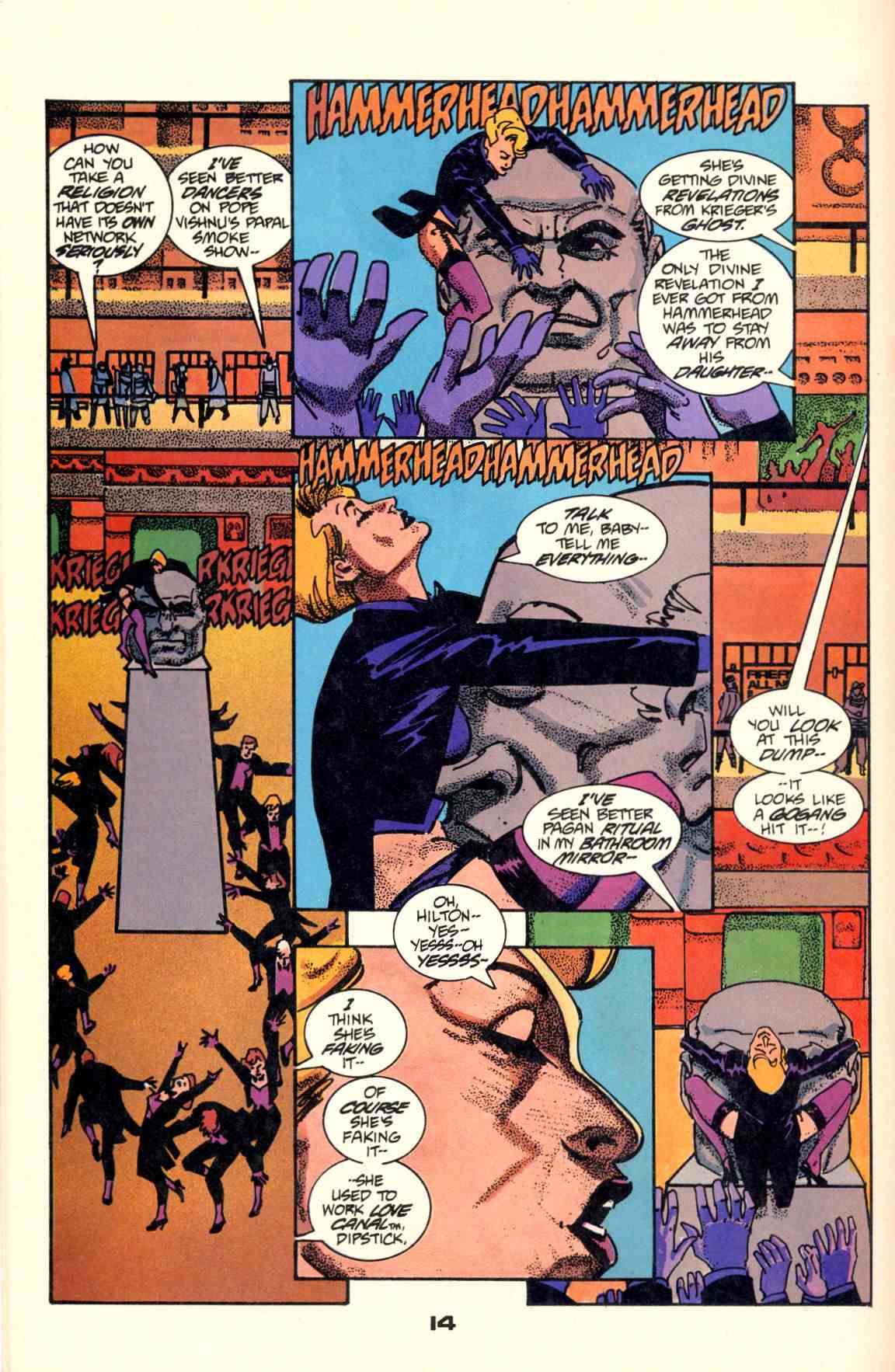 Read online Howard Chaykin's American Flagg comic -  Issue #2 - 16