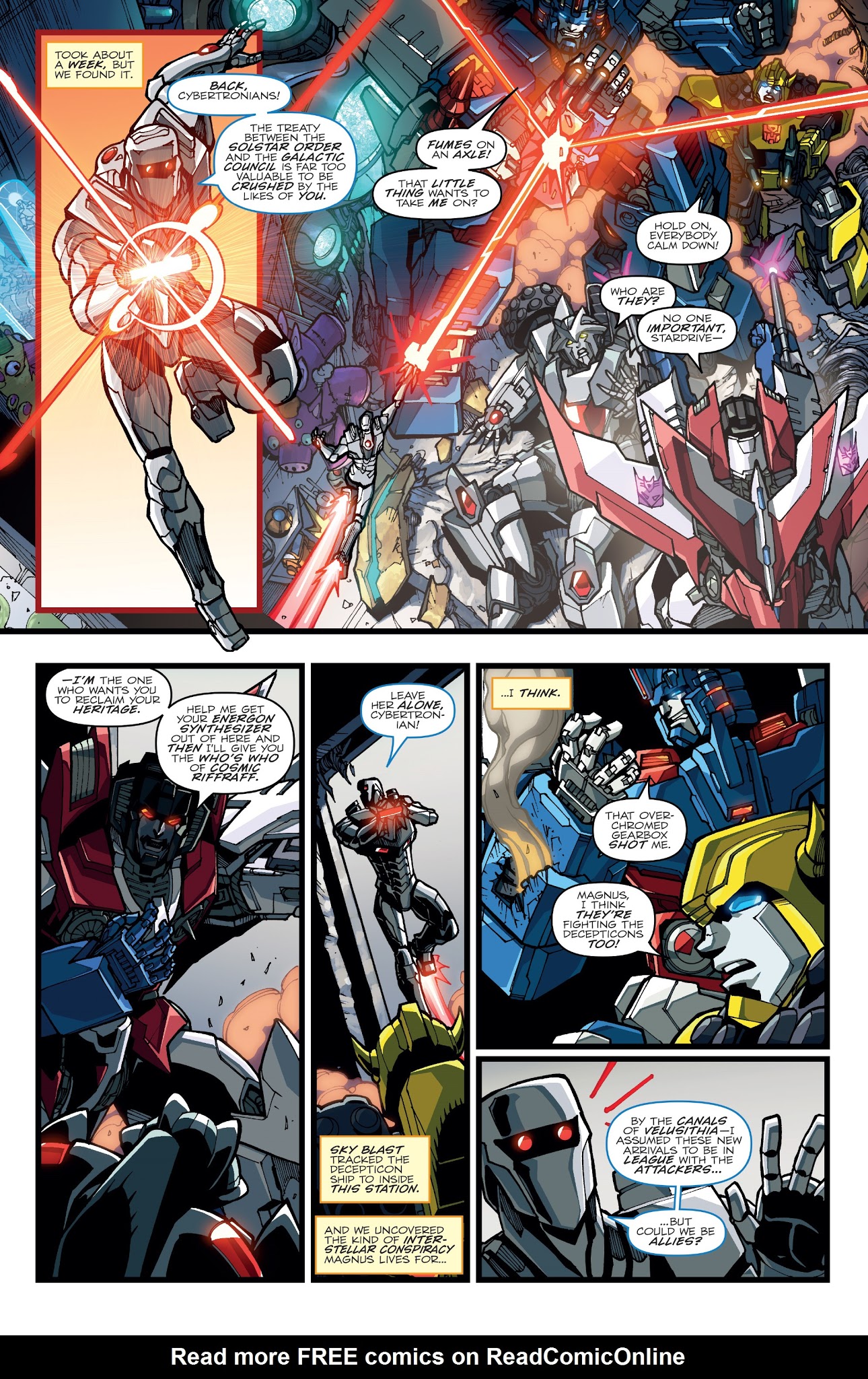Read online ROM vs. Transformers: Shining Armor comic -  Issue # _TPB 1 - 37