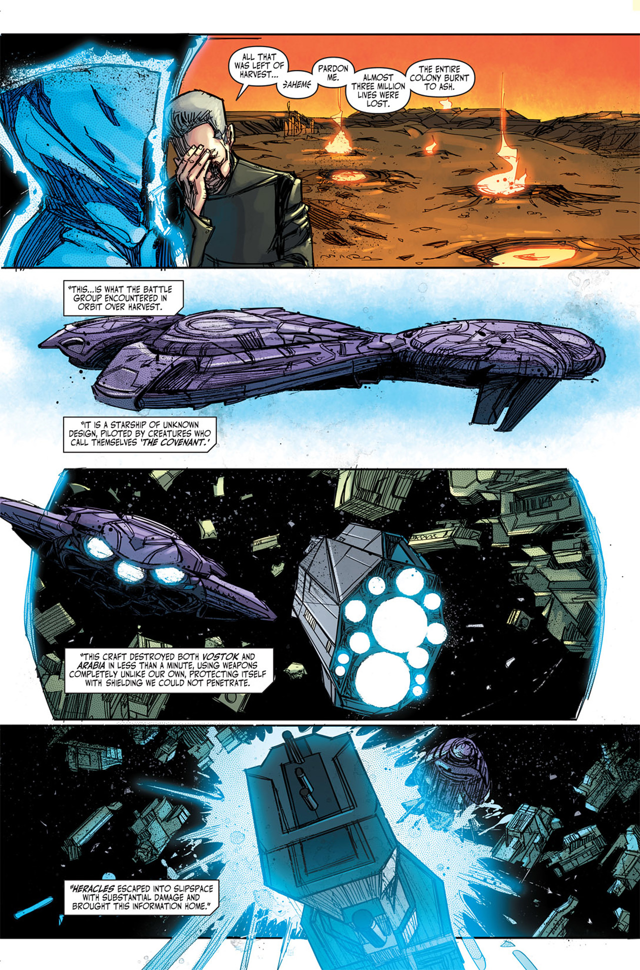 Read online Halo: Fall Of Reach - Boot Camp comic -  Issue # Full - 103