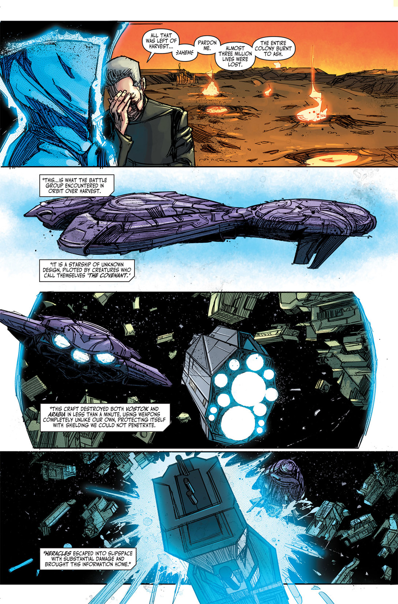 Read online Halo: Fall Of Reach - Boot Camp comic -  Issue # Full - 103