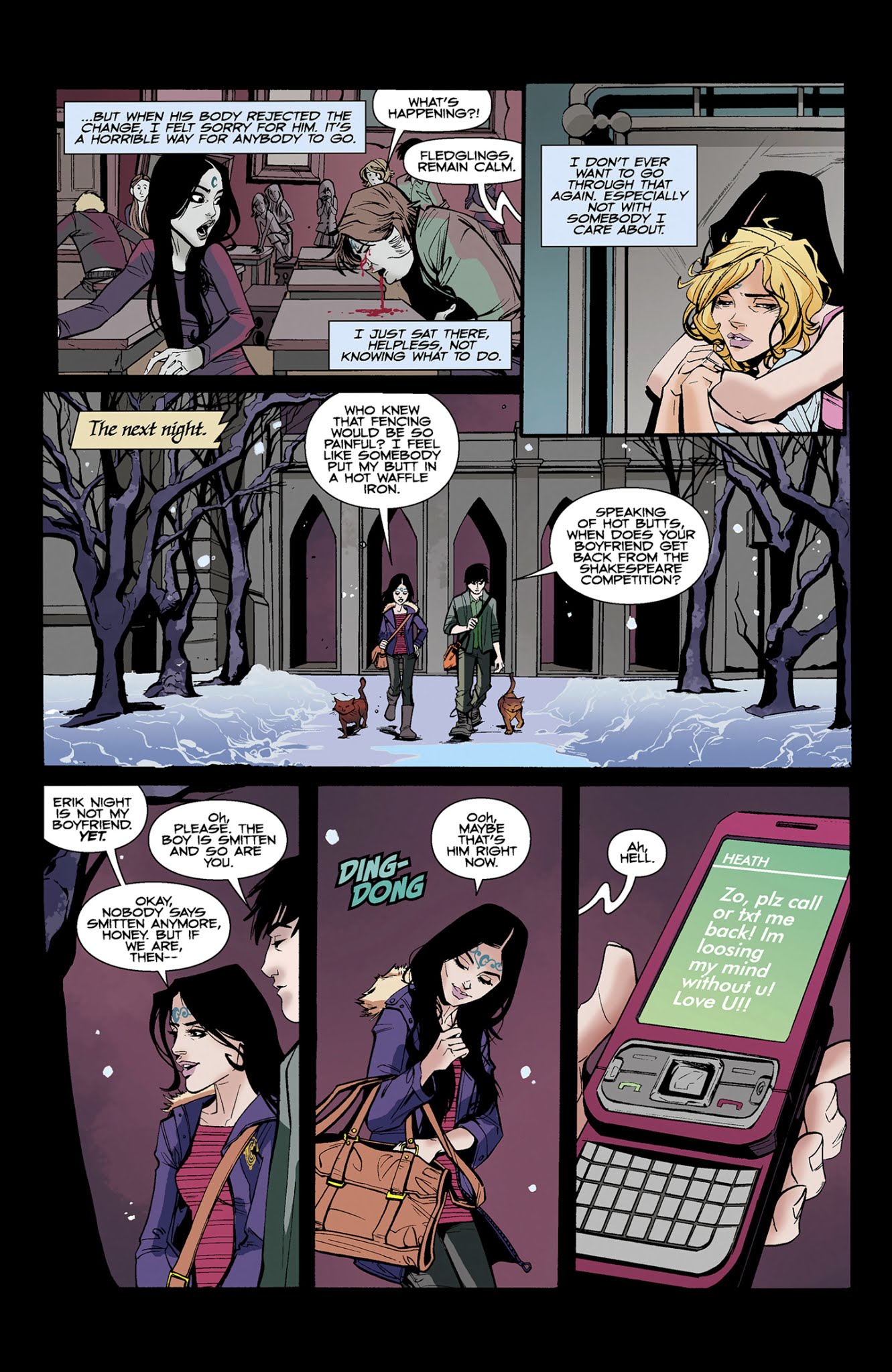 Read online House of Night comic -  Issue #5 - 6