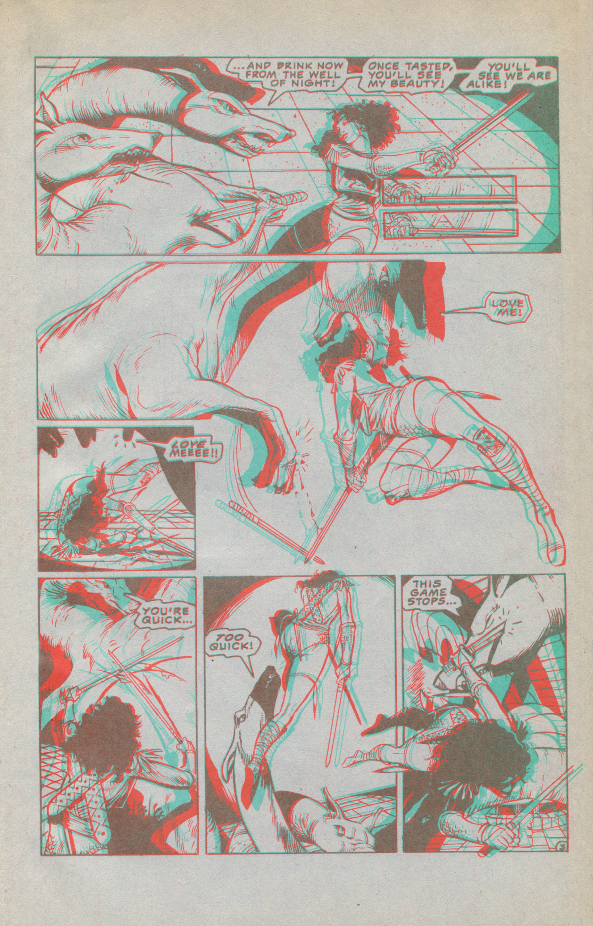 Read online Blackthorne 3-D Series comic -  Issue #9 - 6