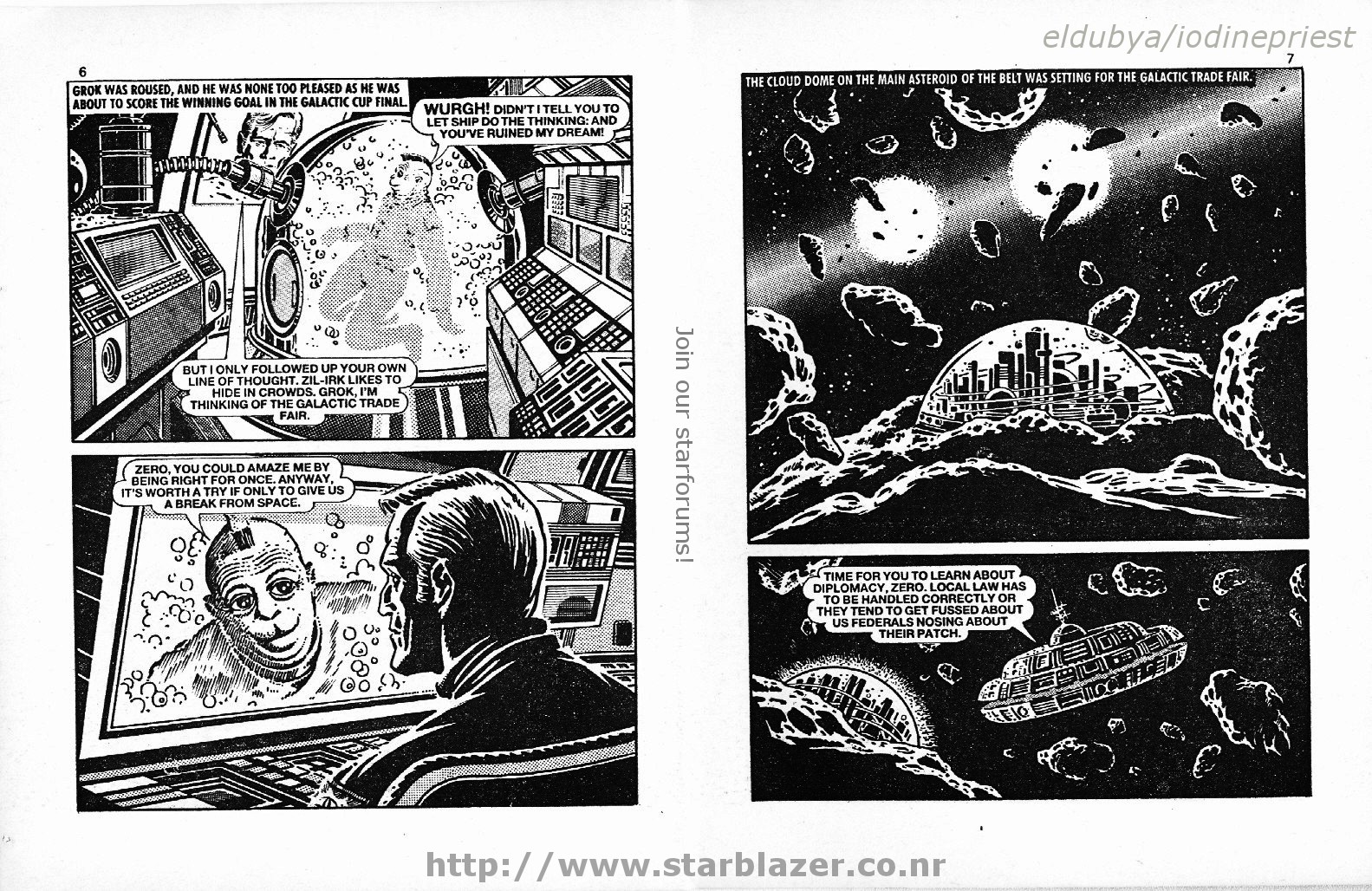 Read online Starblazer comic -  Issue #184 - 5