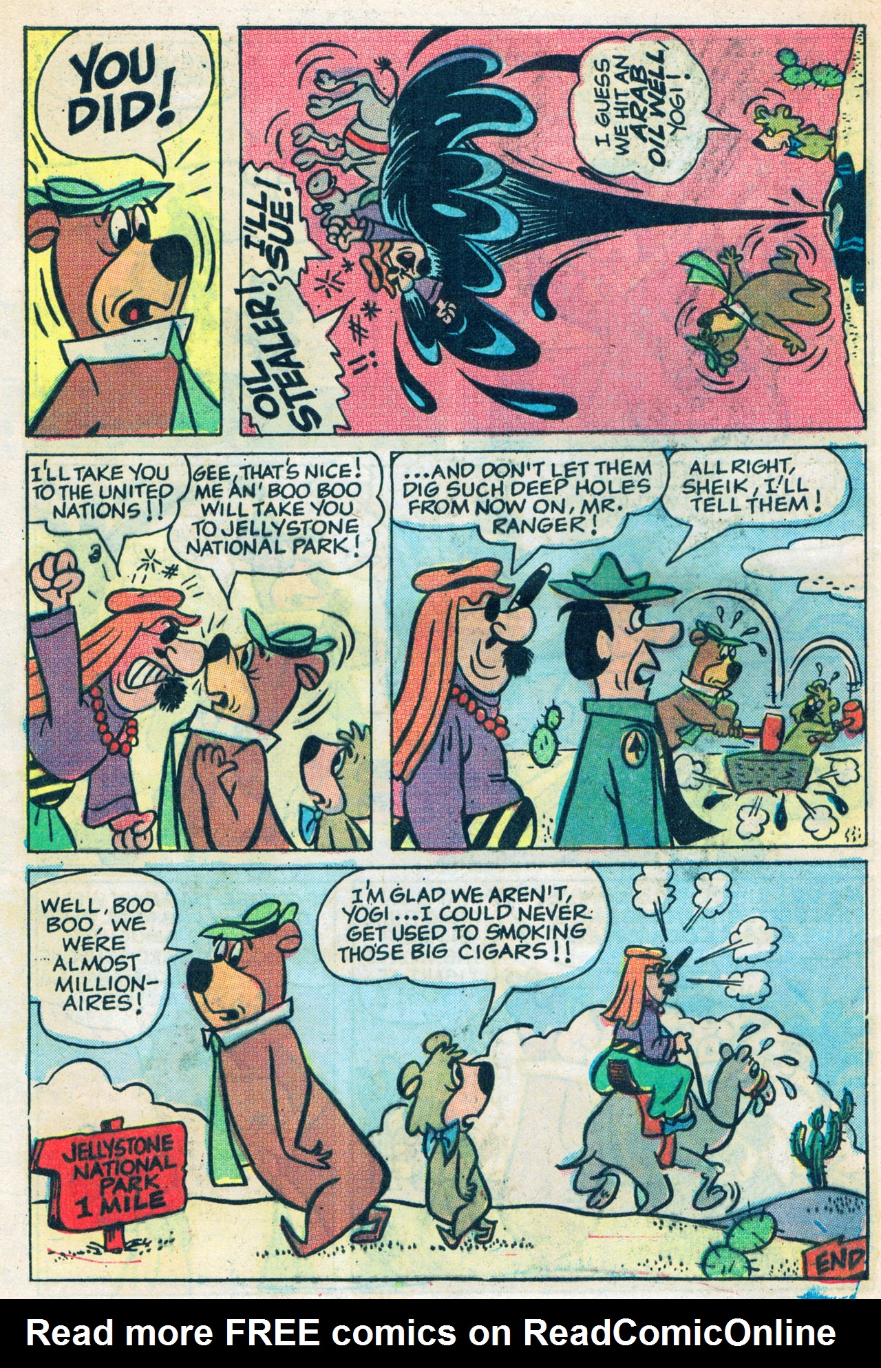Read online Yogi Bear (1970) comic -  Issue #30 - 32