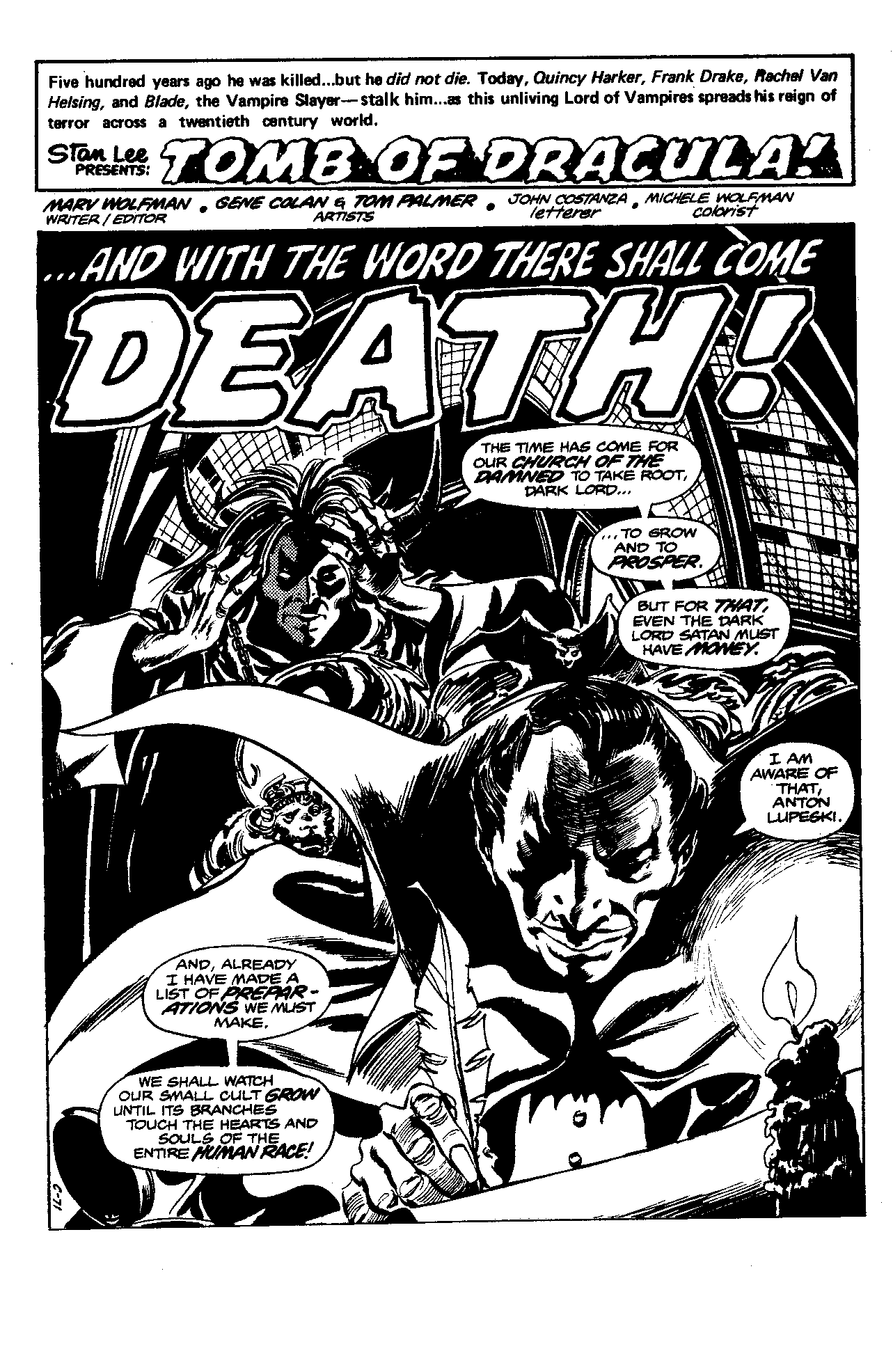 Read online Essential The Tomb of Dracula comic -  Issue # TPB 2 (Part 6) - 32