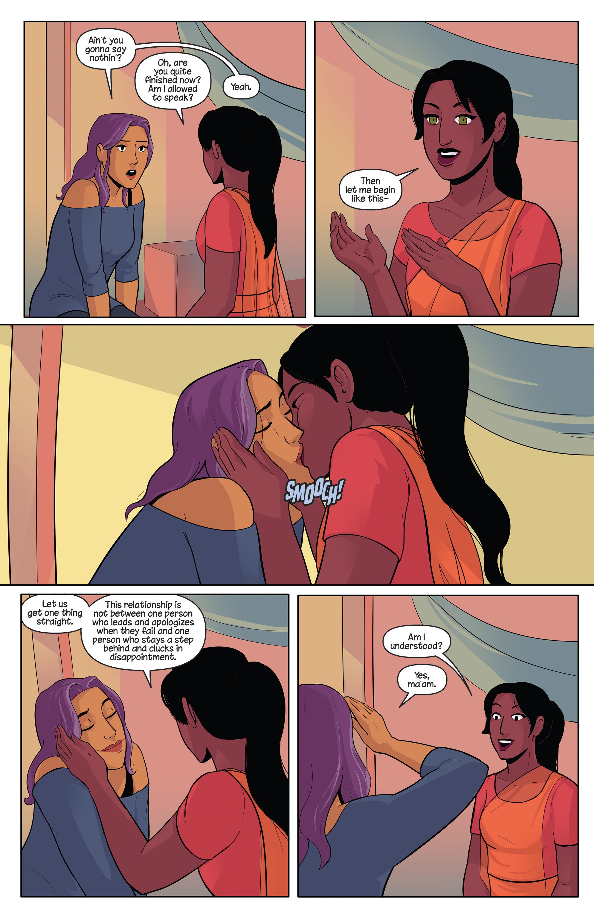 Read online Princeless Raven Year Two: Love and Revenge comic -  Issue # _TPB Assault On Golden Rock - 12
