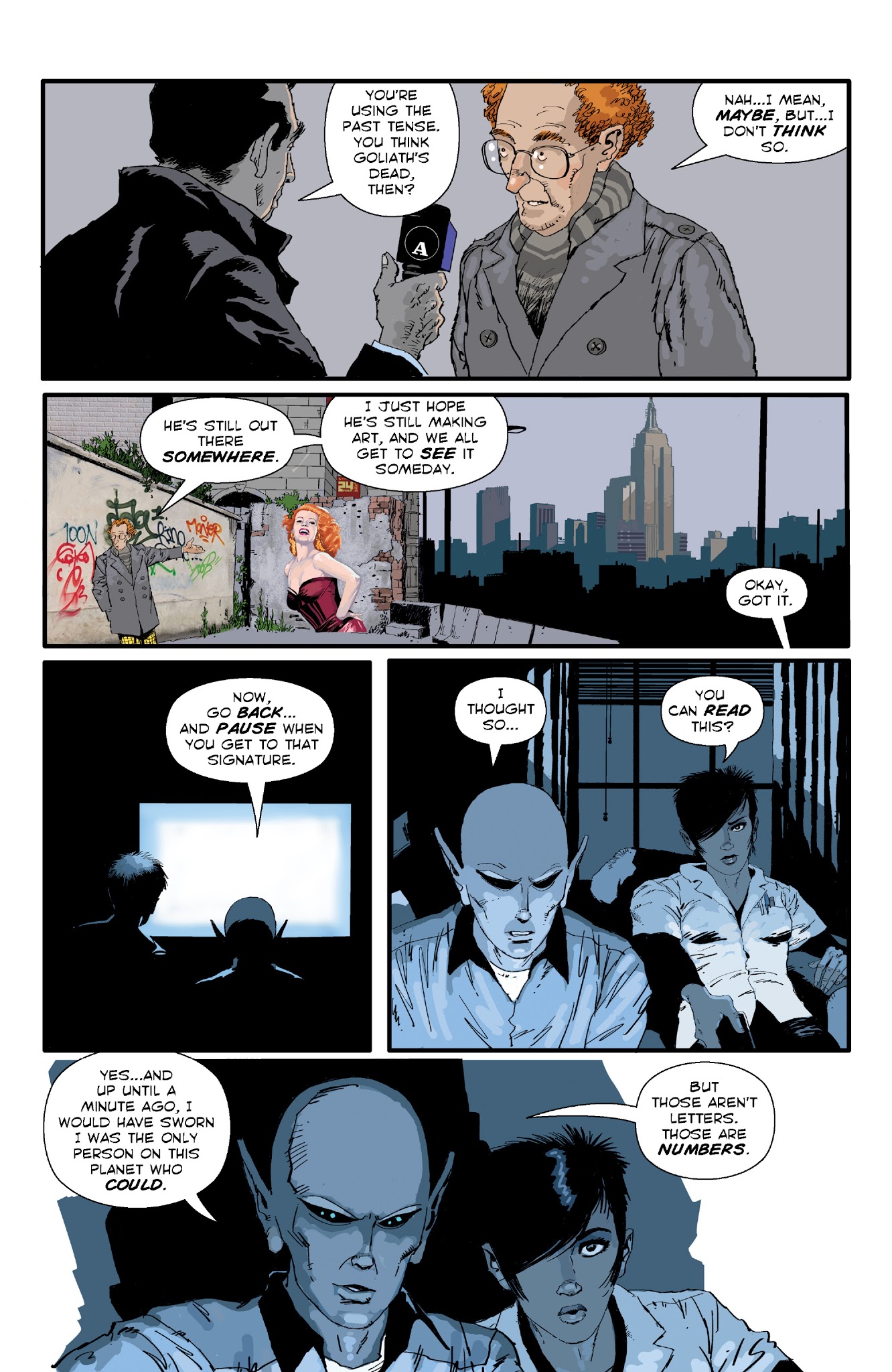 Read online Resident Alien: An Alien in New York comic -  Issue #1 - 25